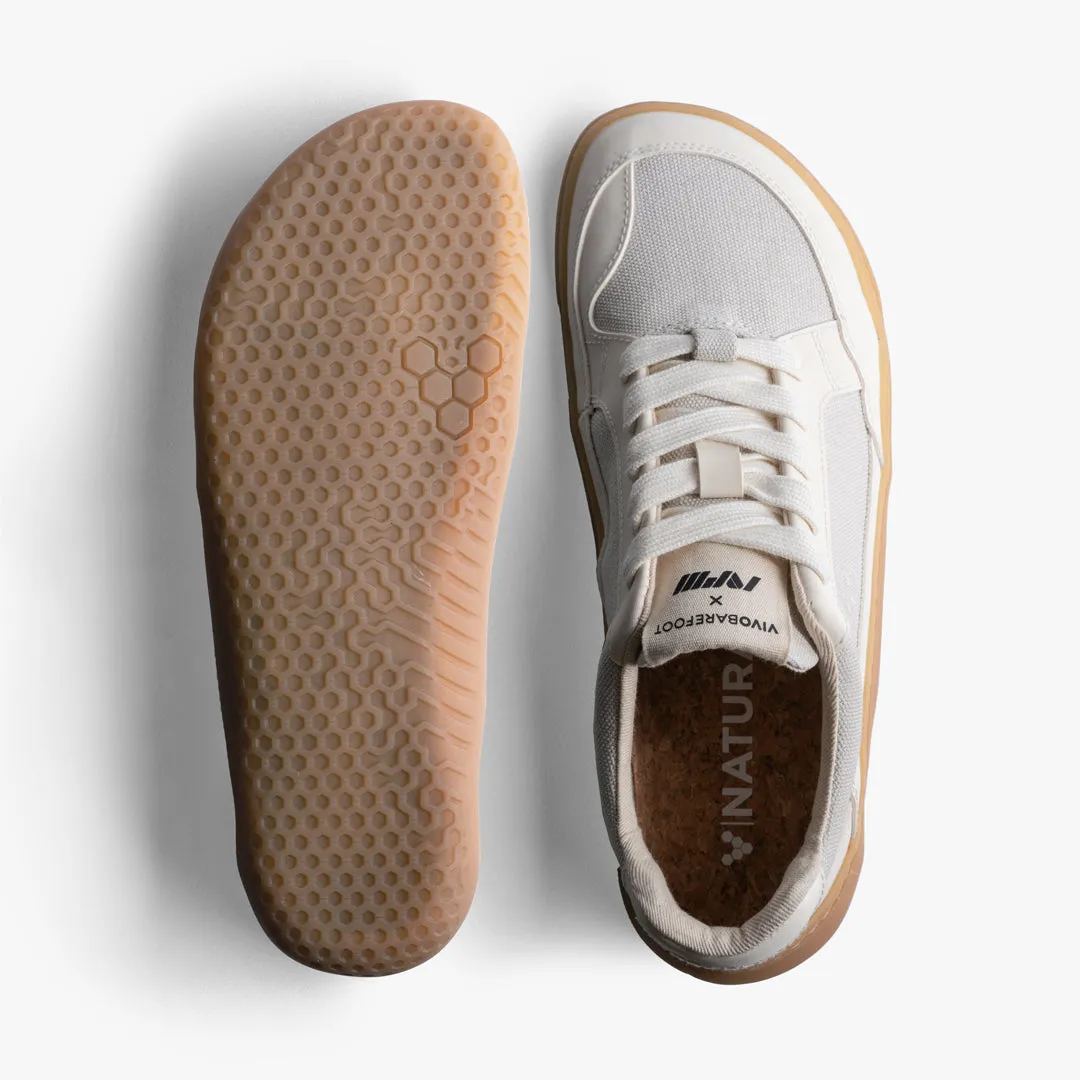 Vivobarefoot Gobi Sneaker Premium Canvas Mens  Cement