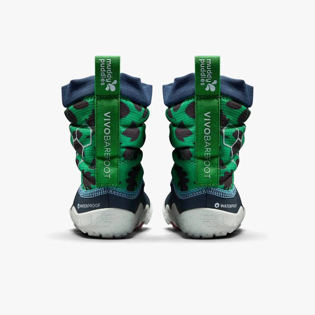 Vivobarefoot Lumi FG x Muddy Puddles Toddlers  Grasshopper