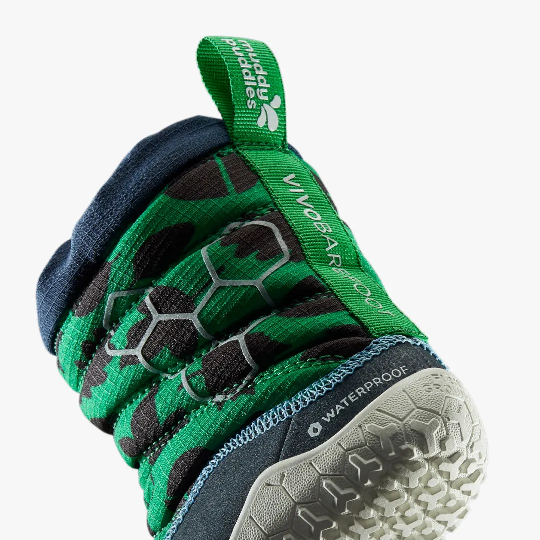 Vivobarefoot Lumi FG x Muddy Puddles Toddlers  Grasshopper