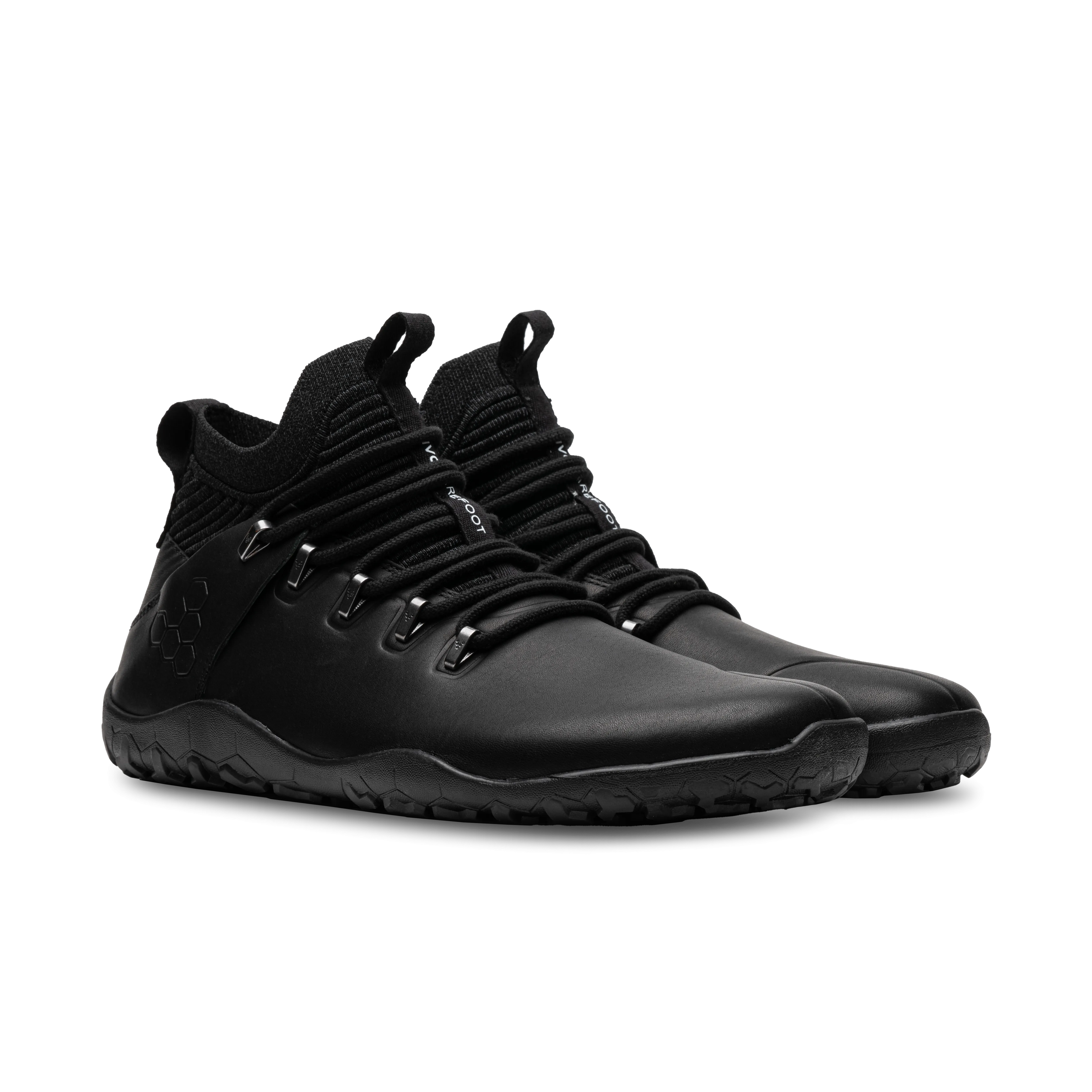 Vivobarefoot Magna Leather FG Mens  Obsidian