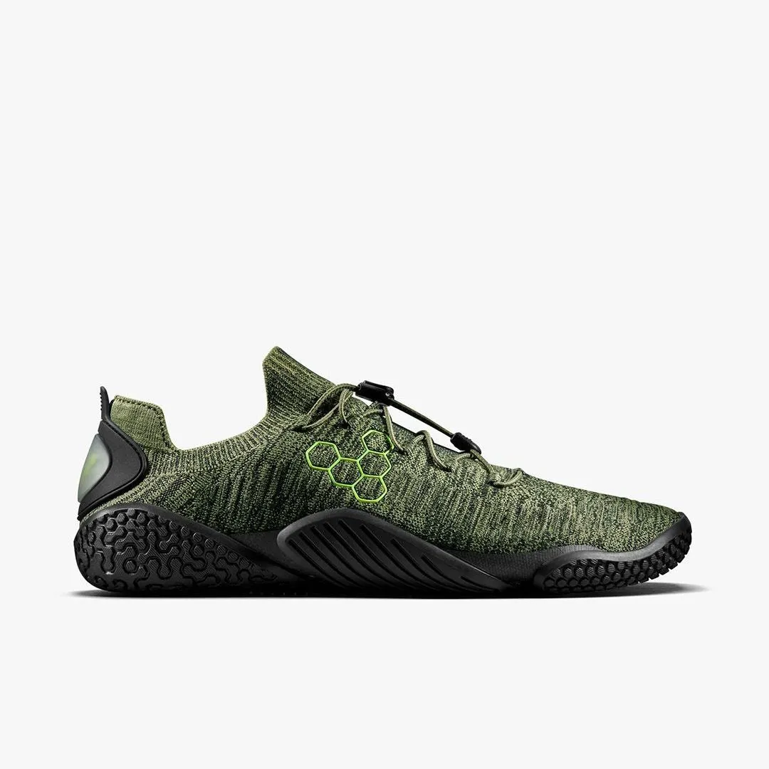 Vivobarefoot Motus Flex Mens  Forest Green/Acid Lime