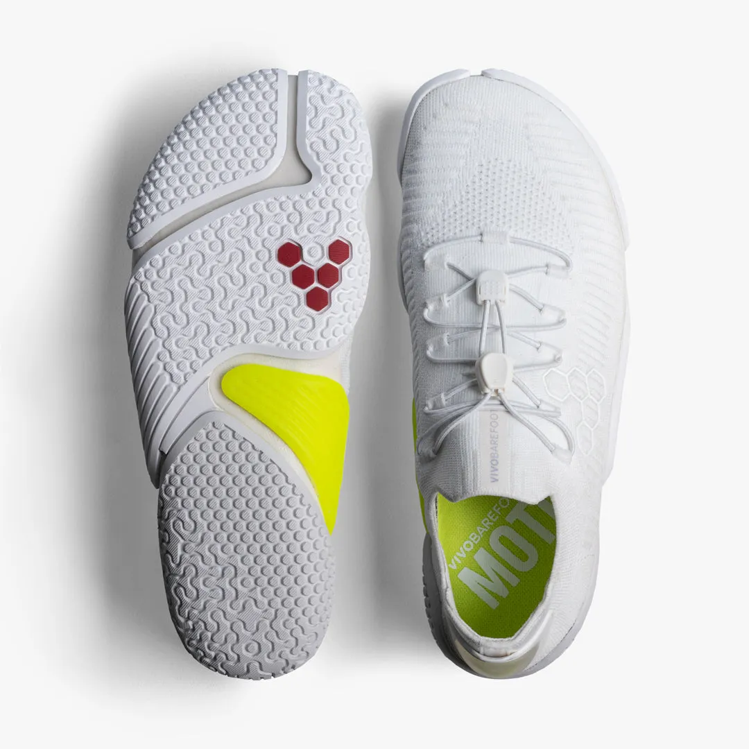 Vivobarefoot Motus Flex Womens  Bright White