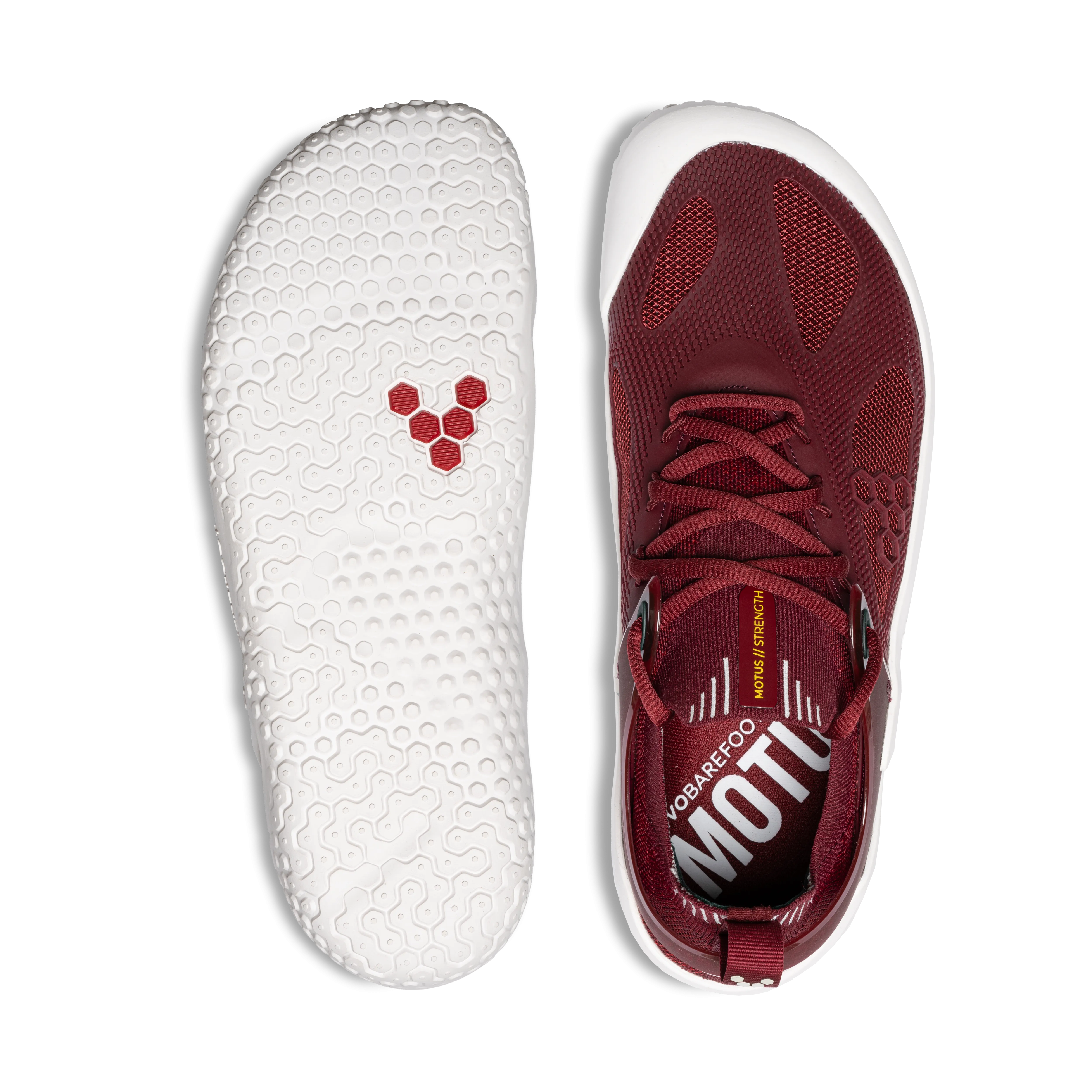 Vivobarefoot Motus Strength Mens  Burgundy