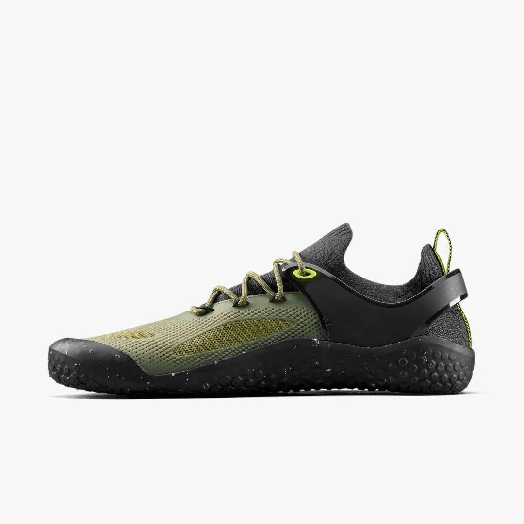 Vivobarefoot Motus Strength Mens  Forest Green/Acid Lime