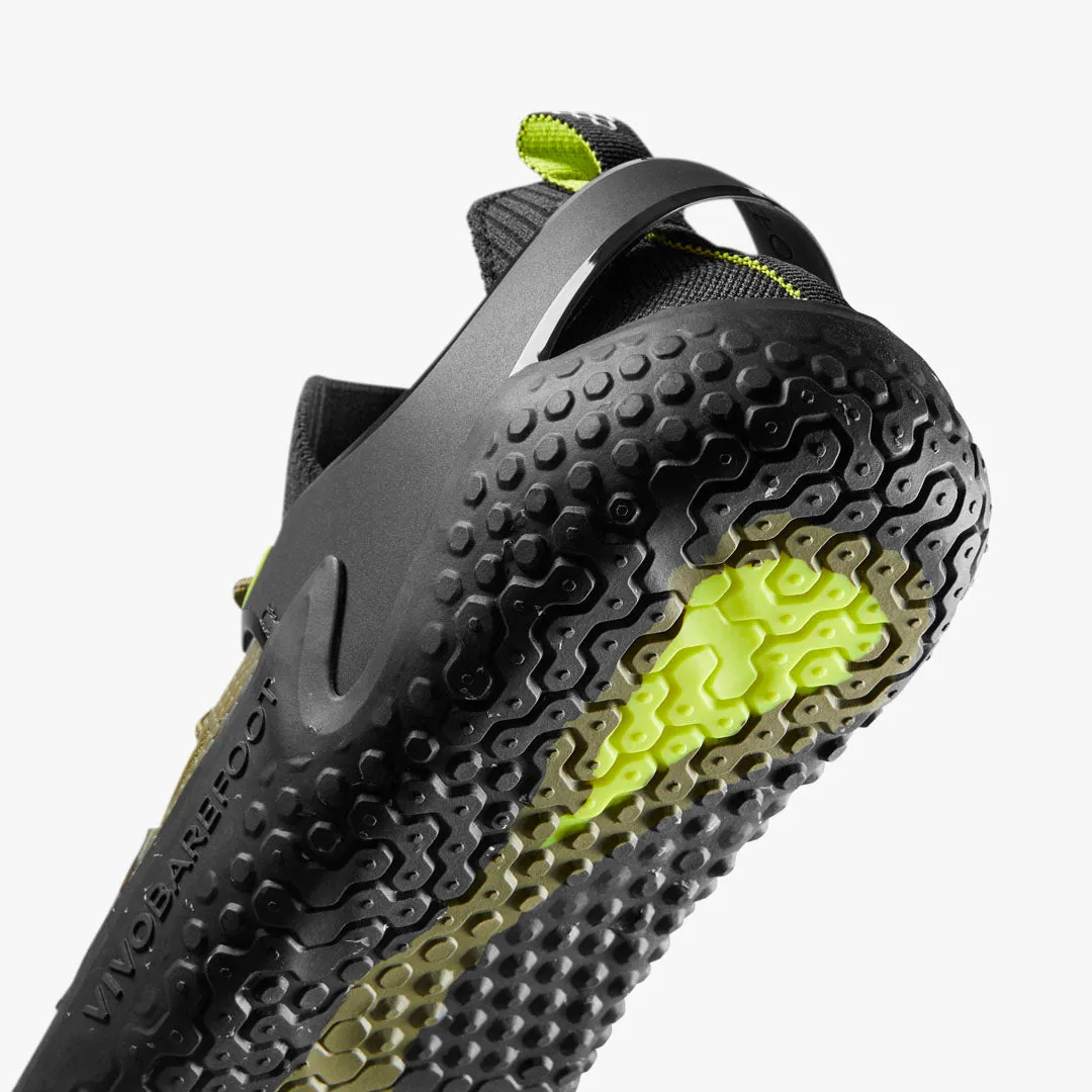 Vivobarefoot Motus Strength Mens  Forest Green/Acid Lime