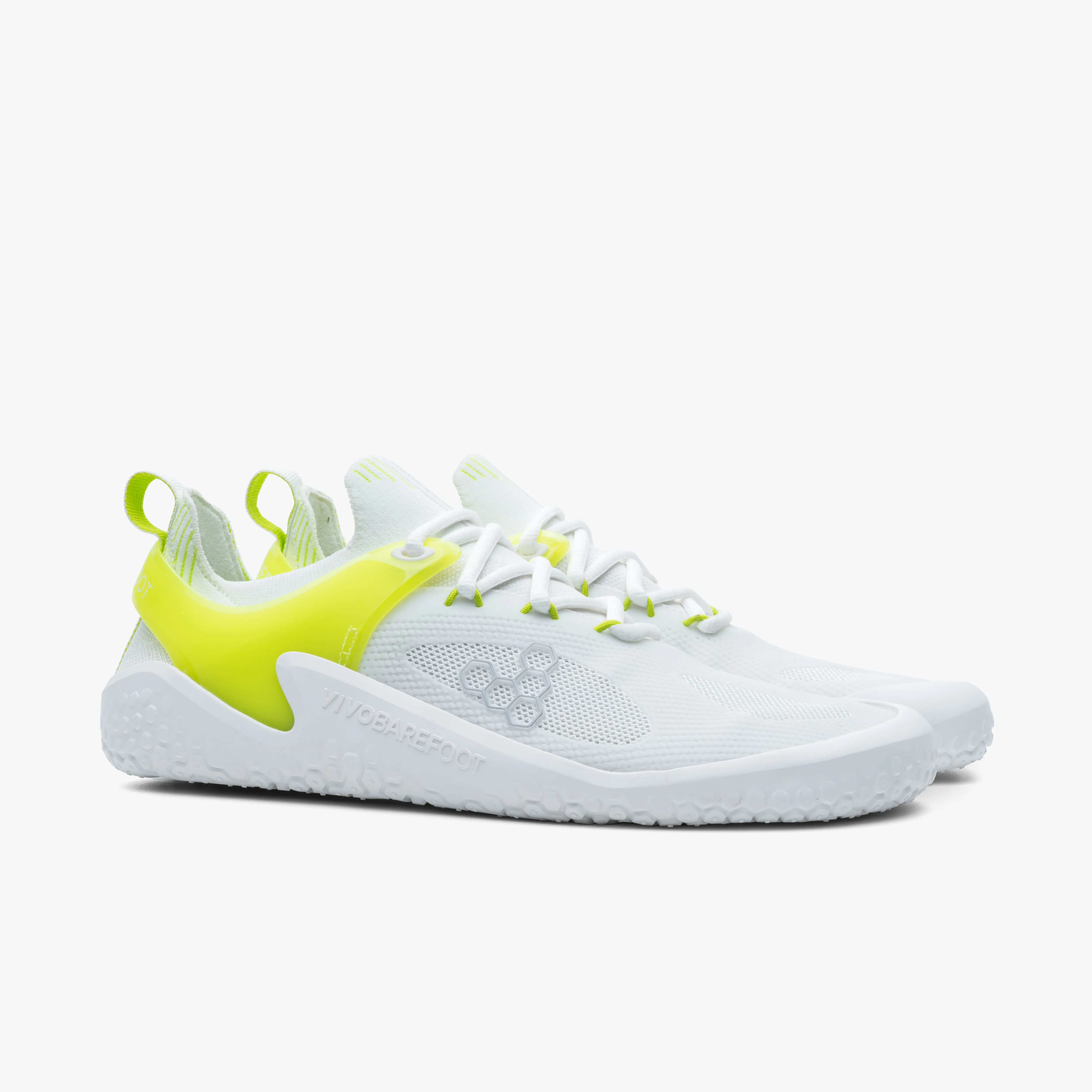Vivobarefoot Motus Strength Mens  White / Acid Lime