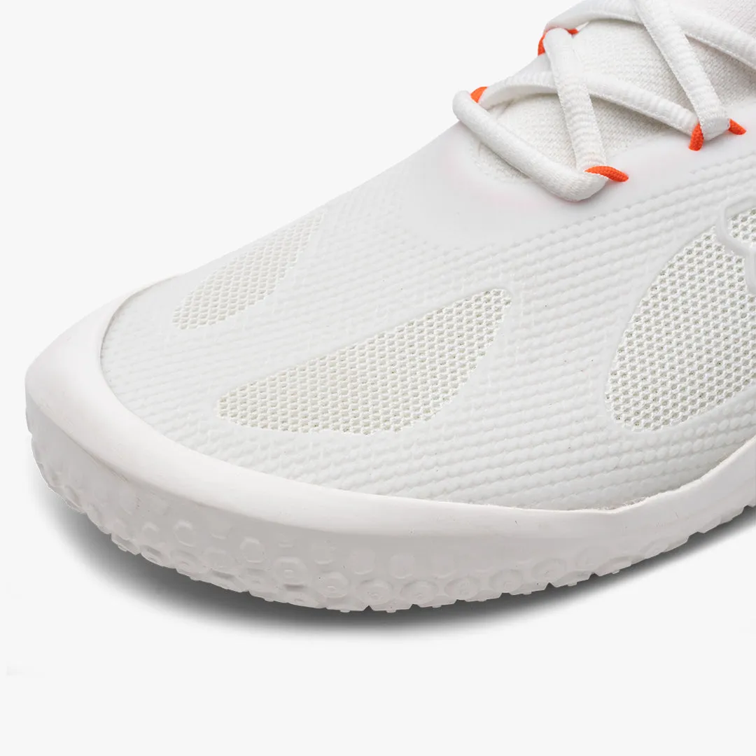 Vivobarefoot Motus Strength Mens  White / Scarlet Ibis