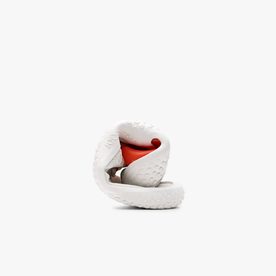 Vivobarefoot Motus Strength Mens  White / Scarlet Ibis