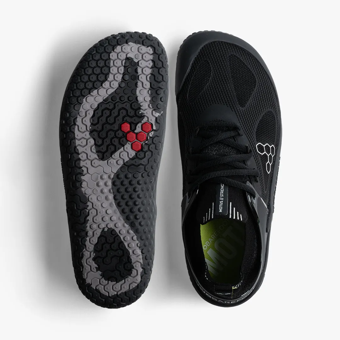 Vivobarefoot Motus Strength Womens  Obsidian / Grey
