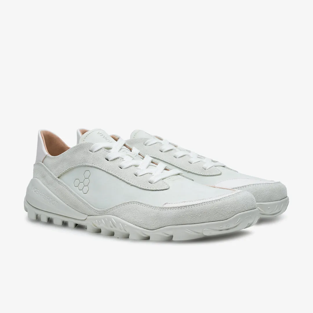 Vivobarefoot Novus Mens  White Leather