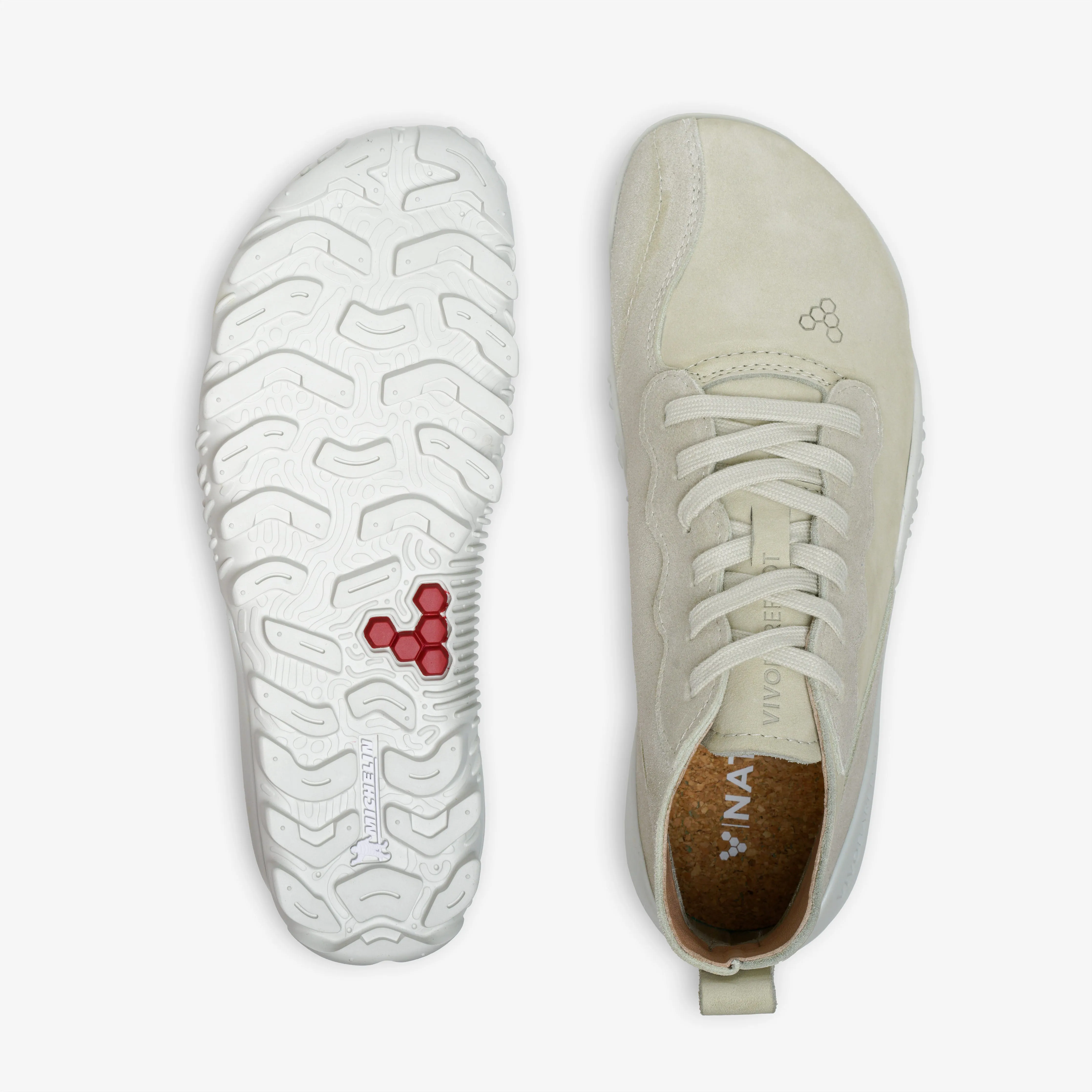 Vivobarefoot Novus Mid Mens  Sandstone