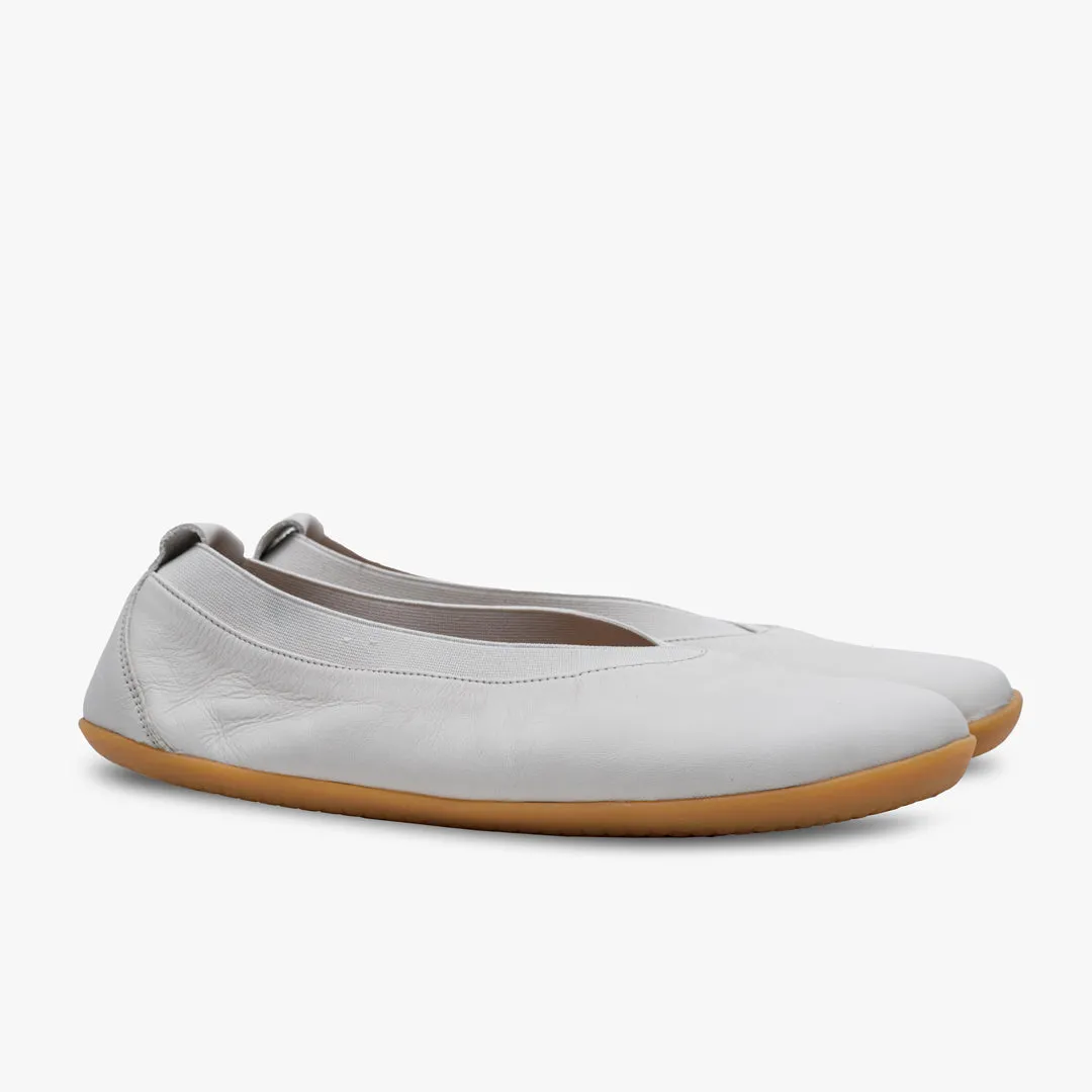 Vivobarefoot Opanka Ballerina Womens  Limestone