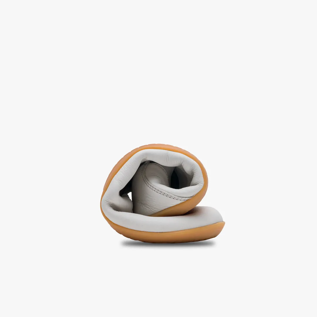 Vivobarefoot Opanka Ballerina Womens  Limestone