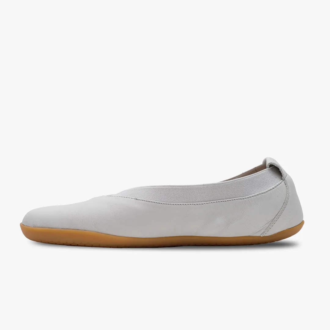 Vivobarefoot Opanka Ballerina Womens  Limestone