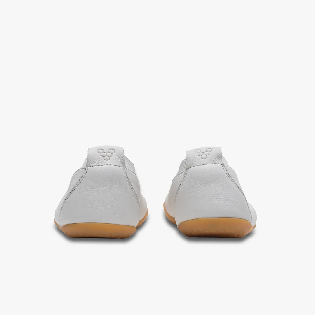 Vivobarefoot Opanka Ballerina Womens  Limestone