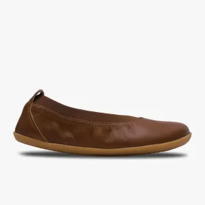 Vivobarefoot Opanka Ballerina Womens  Tan