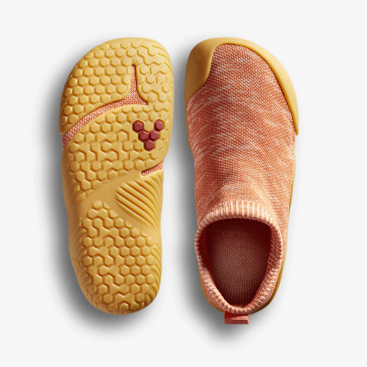 Vivobarefoot Pluma Knit Preschool  Terracotta