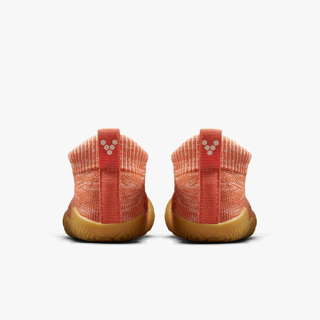Vivobarefoot Pluma Knit Toddlers  Terracotta