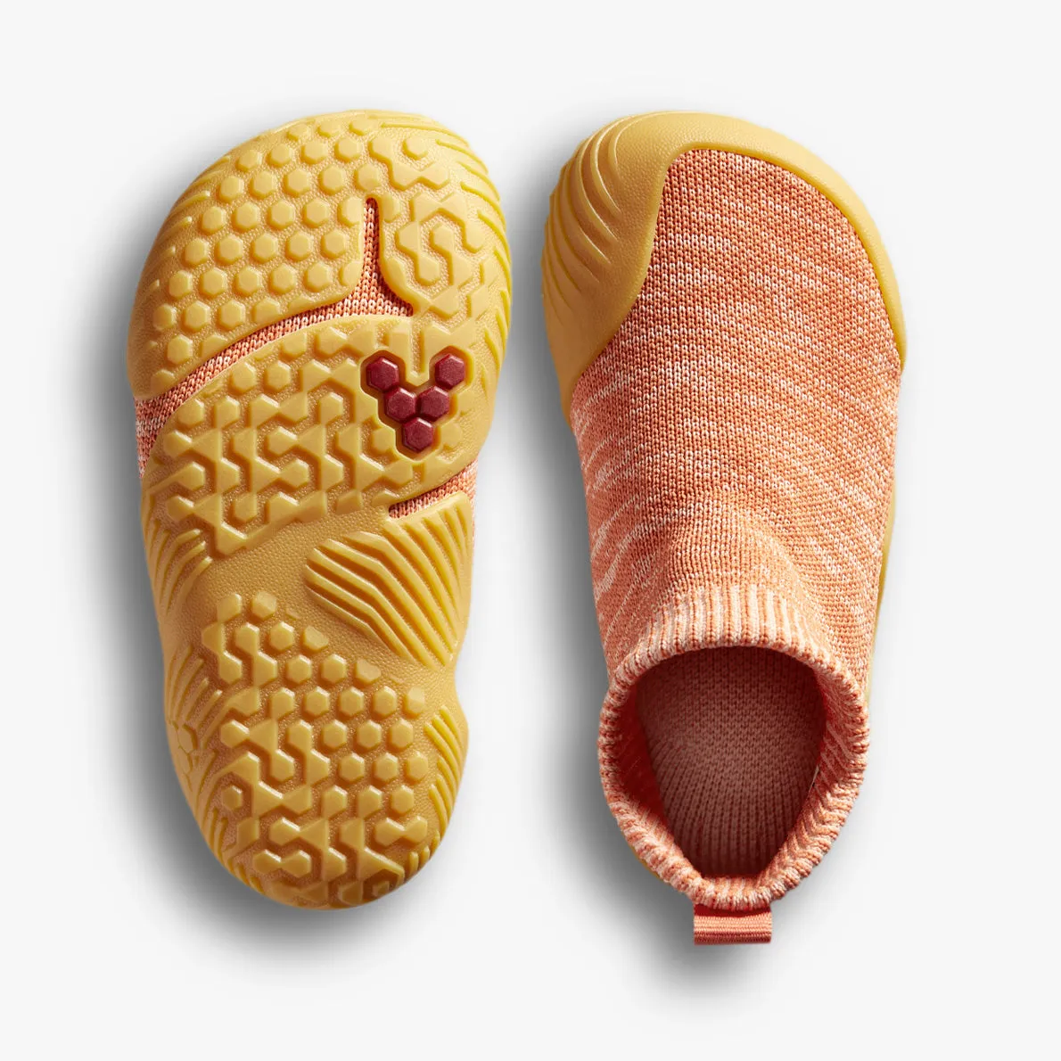 Vivobarefoot Pluma Knit Toddlers  Terracotta