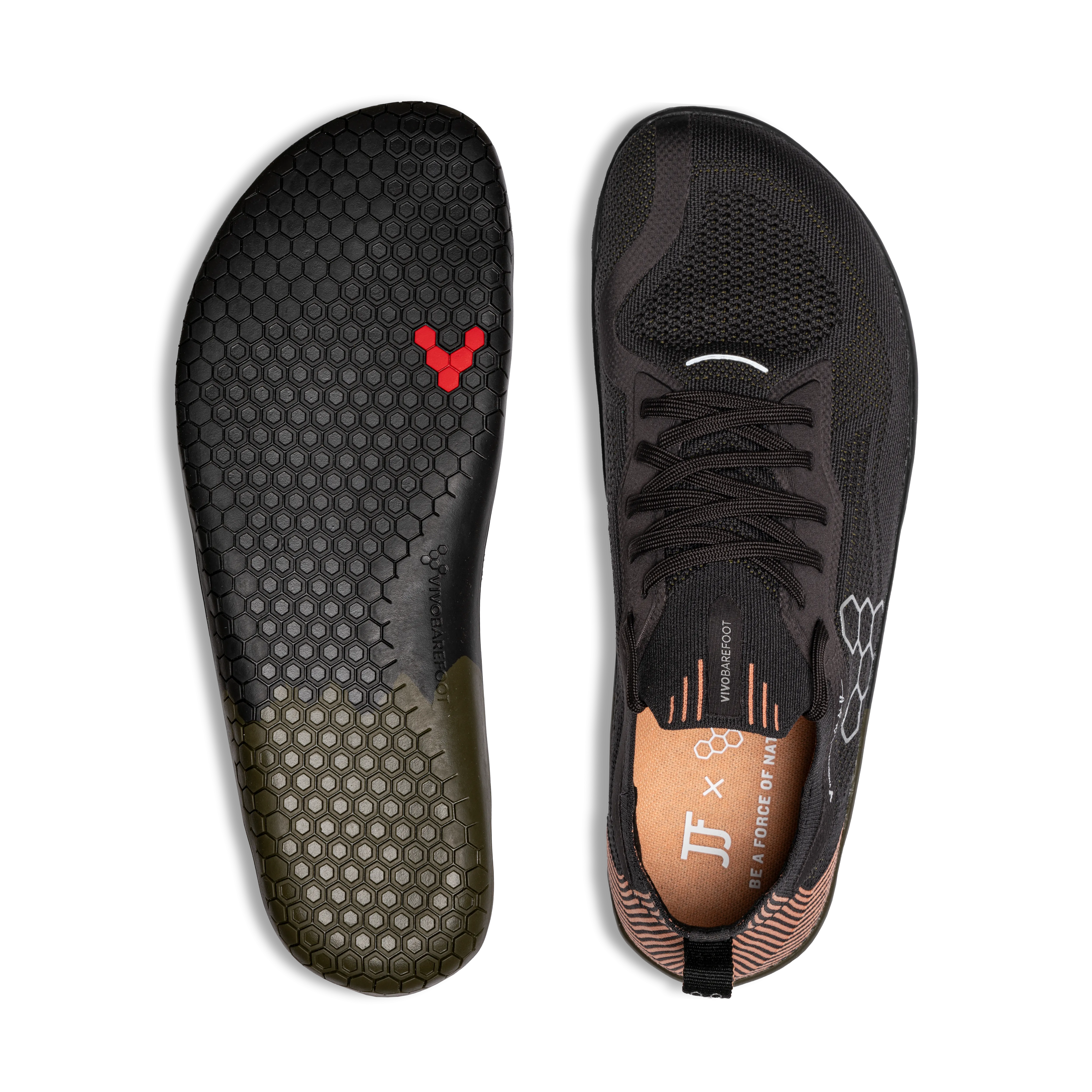 Vivobarefoot Primus Lite Knit JJF Mens  Dark Olive