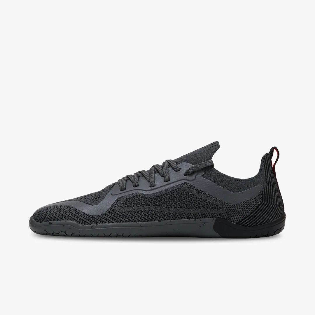 Vivobarefoot Primus Lite Knit JJF Mens  Obsidian-Dark Shadow