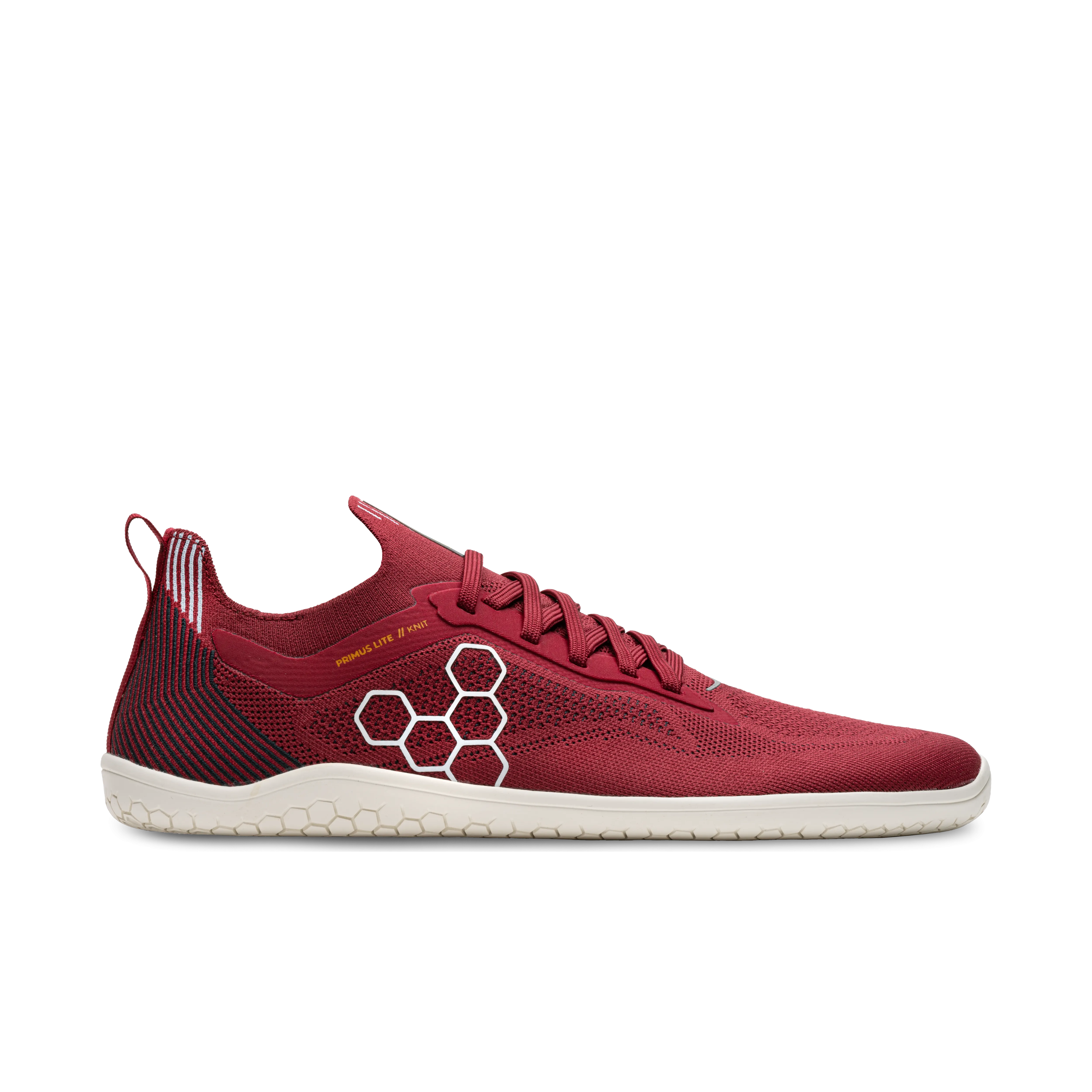 Vivobarefoot Primus Lite Knit Mens  Burgundy