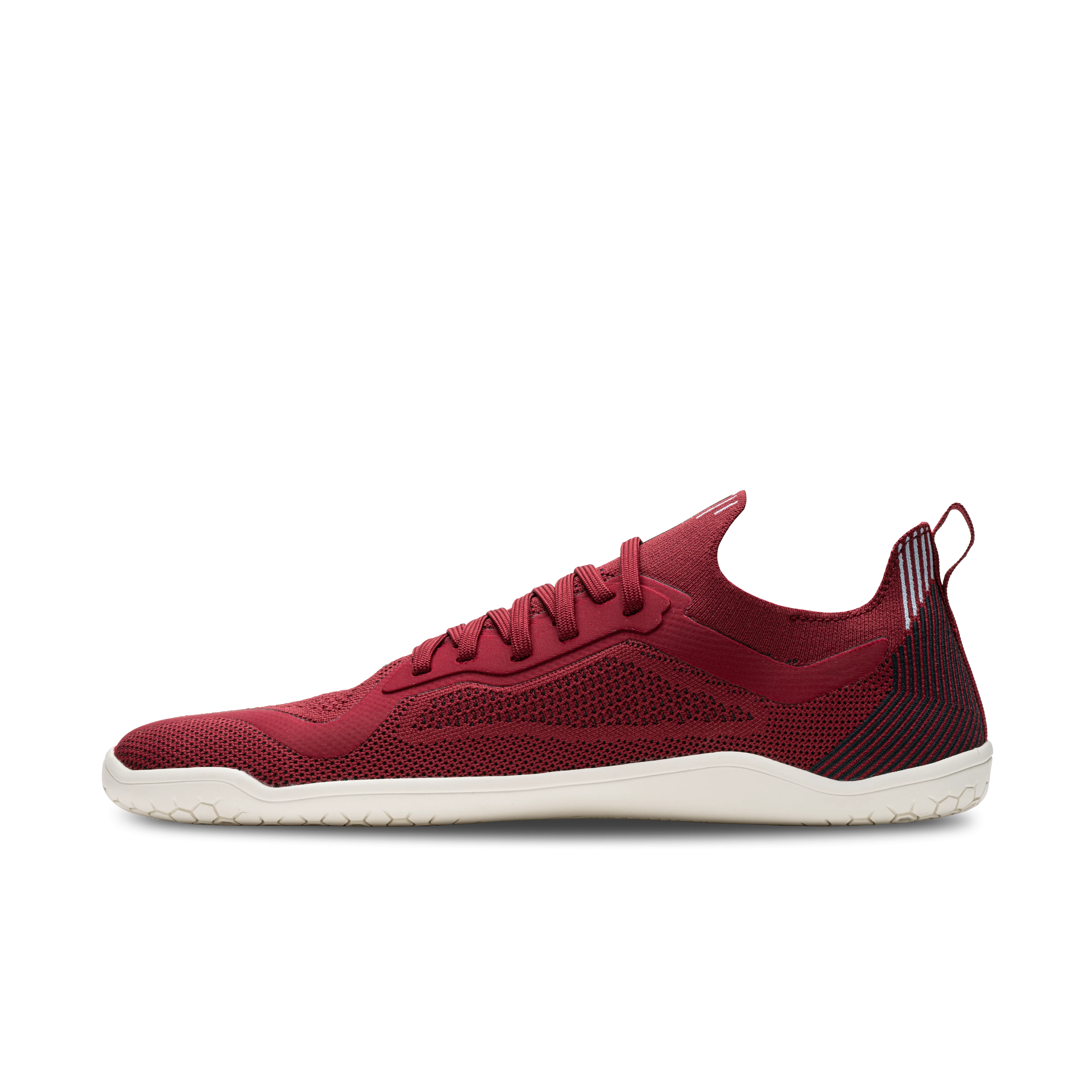 Vivobarefoot Primus Lite Knit Mens  Burgundy