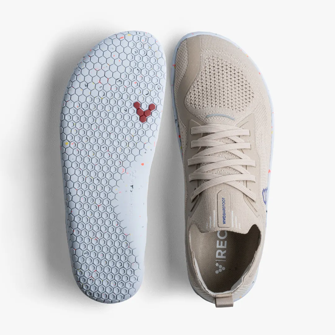 Vivobarefoot Primus Lite Knit Womens  Feather Grey