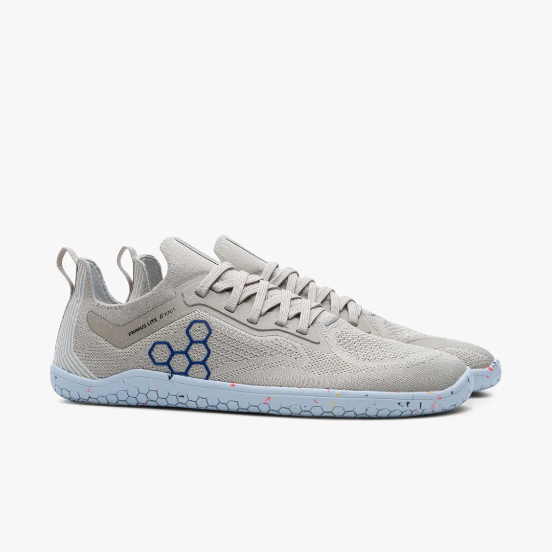 Vivobarefoot Primus Lite Knit Womens  Feather Grey