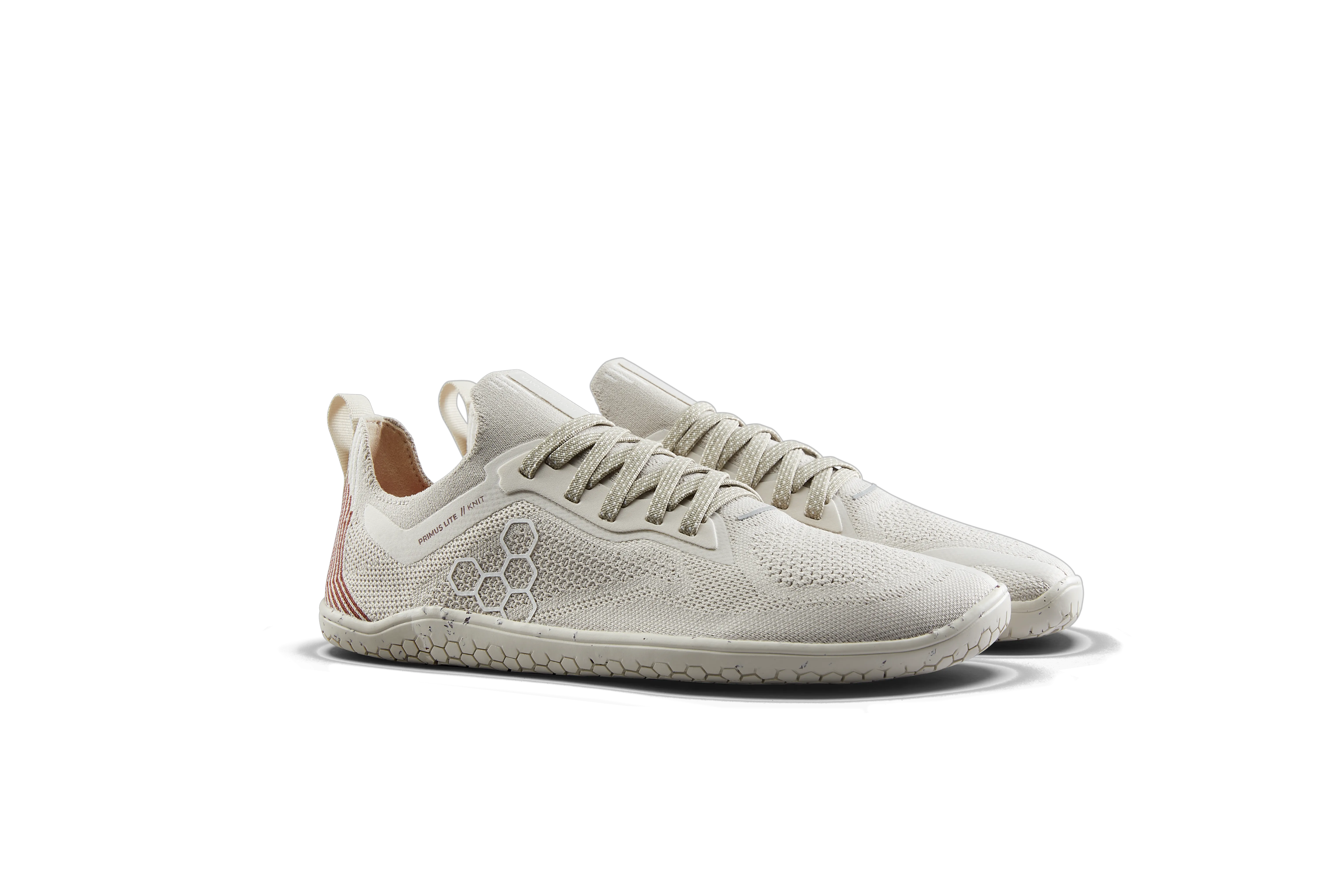 Vivobarefoot Primus Lite Knit Womens  Silver Birch