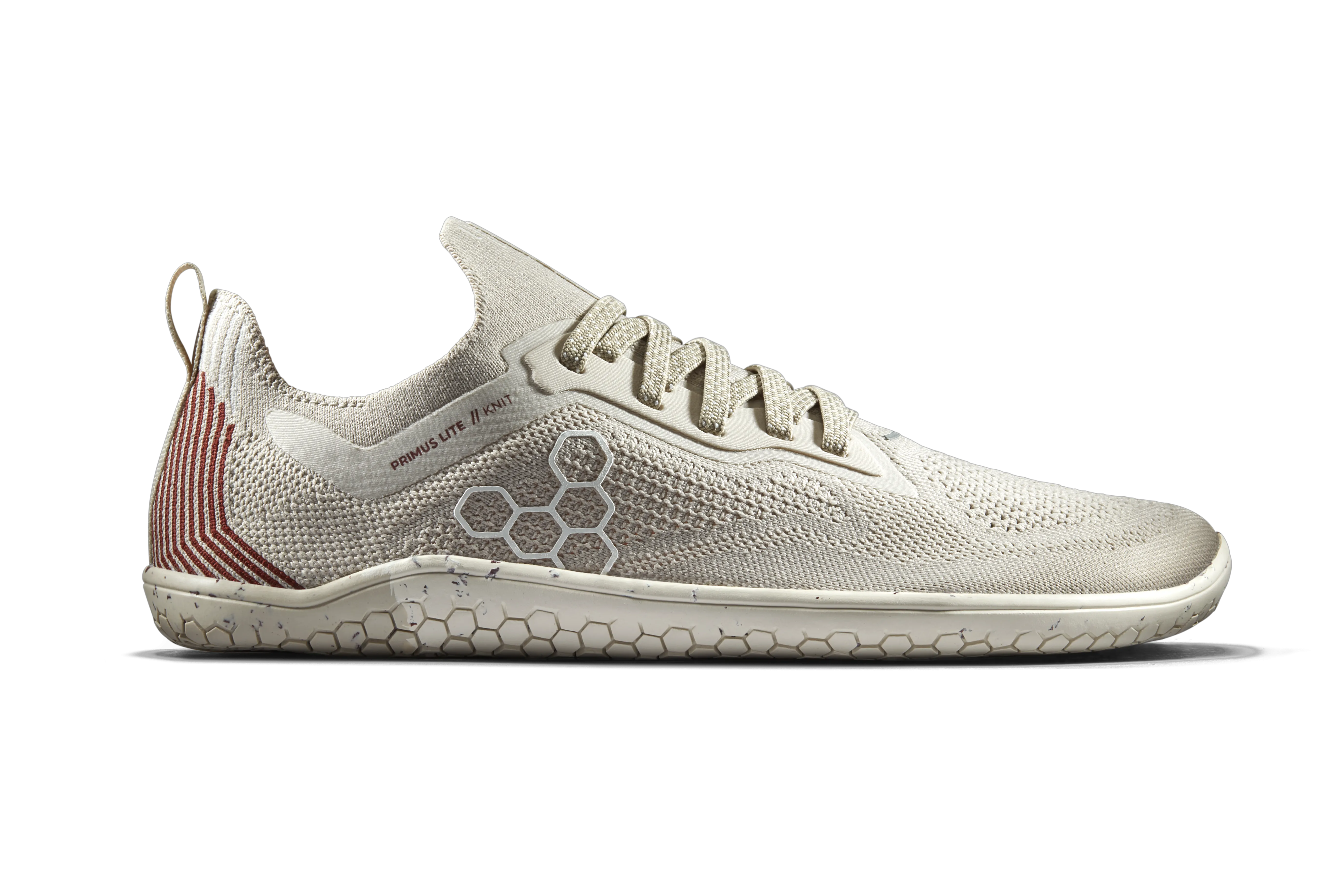 Vivobarefoot Primus Lite Knit Womens  Silver Birch