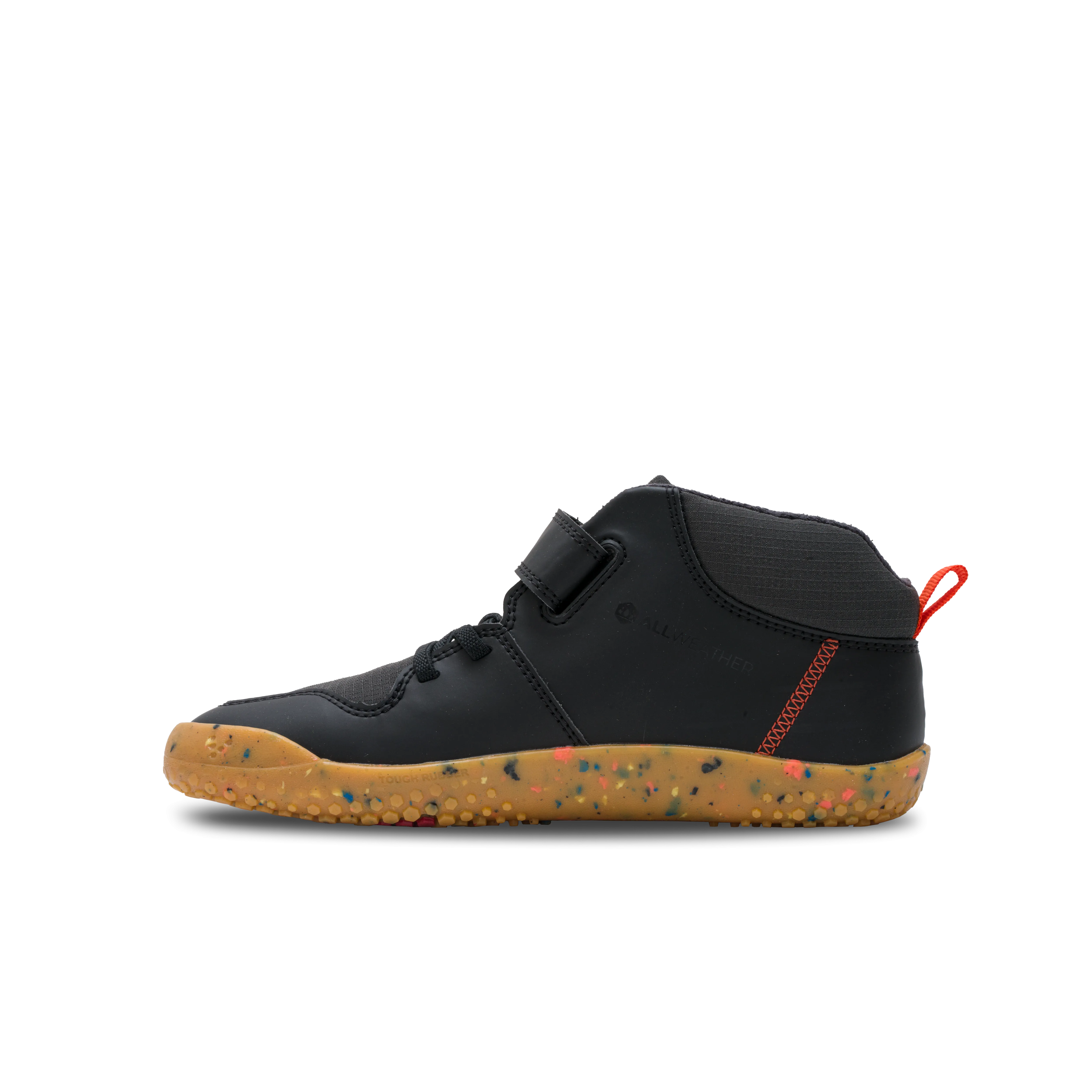 Vivobarefoot Primus Ludo Hi Juniors  Obsidian