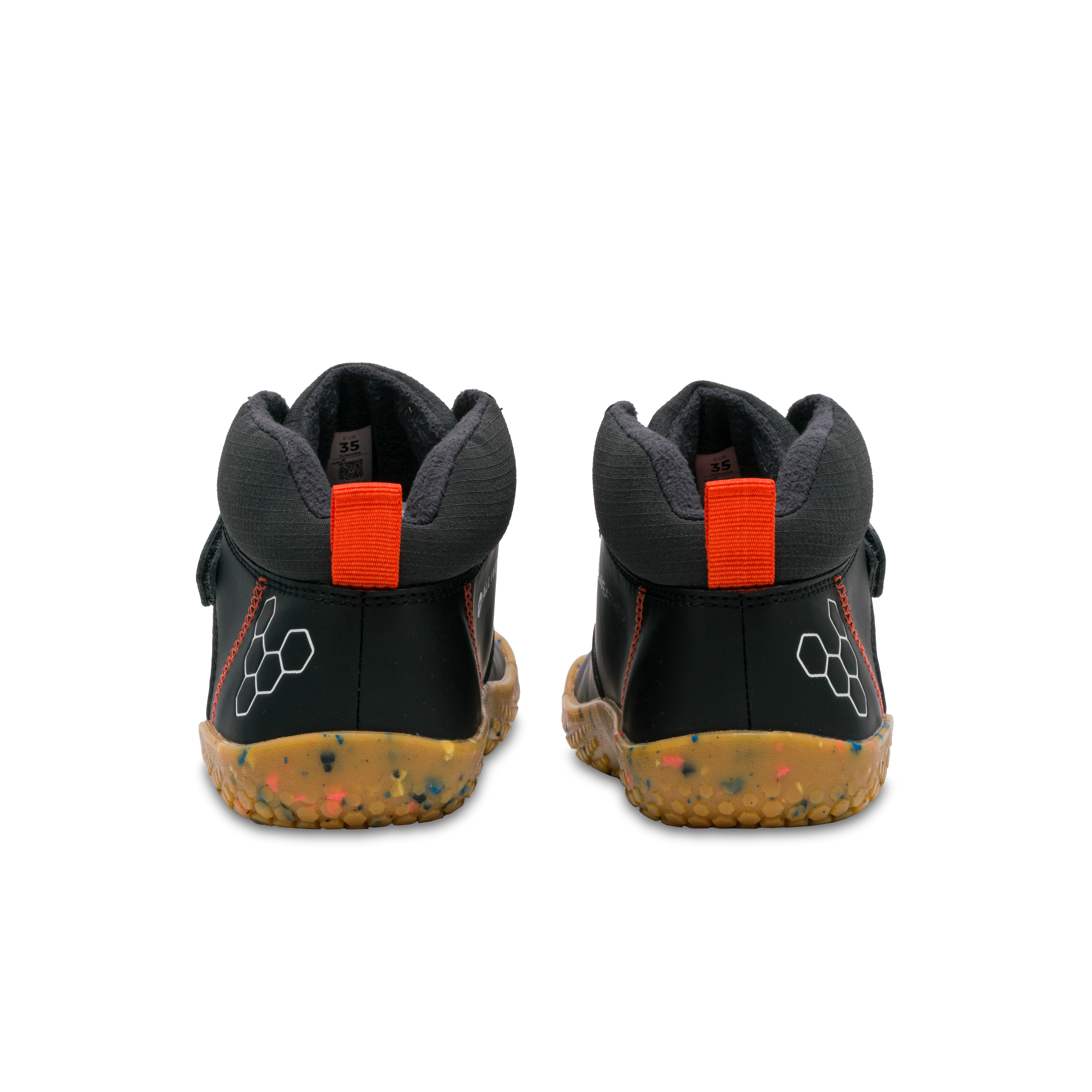 Vivobarefoot Primus Ludo Hi Juniors  Obsidian