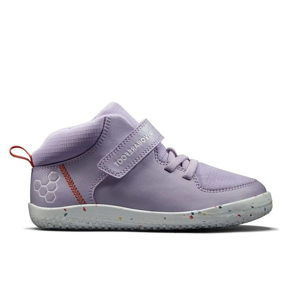 Vivobarefoot Primus Ludo Hi Kids  Lilac