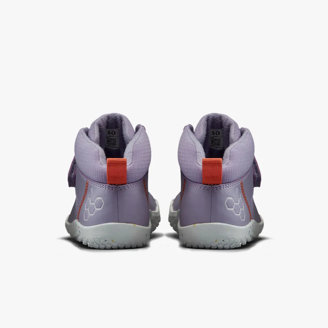 Vivobarefoot Primus Ludo Hi Kids  Lilac