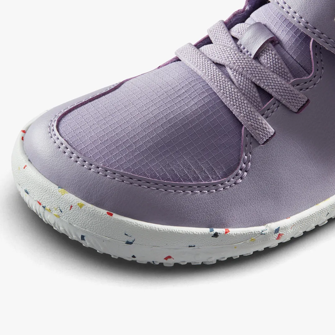 Vivobarefoot Primus Ludo Hi Kids  Lilac