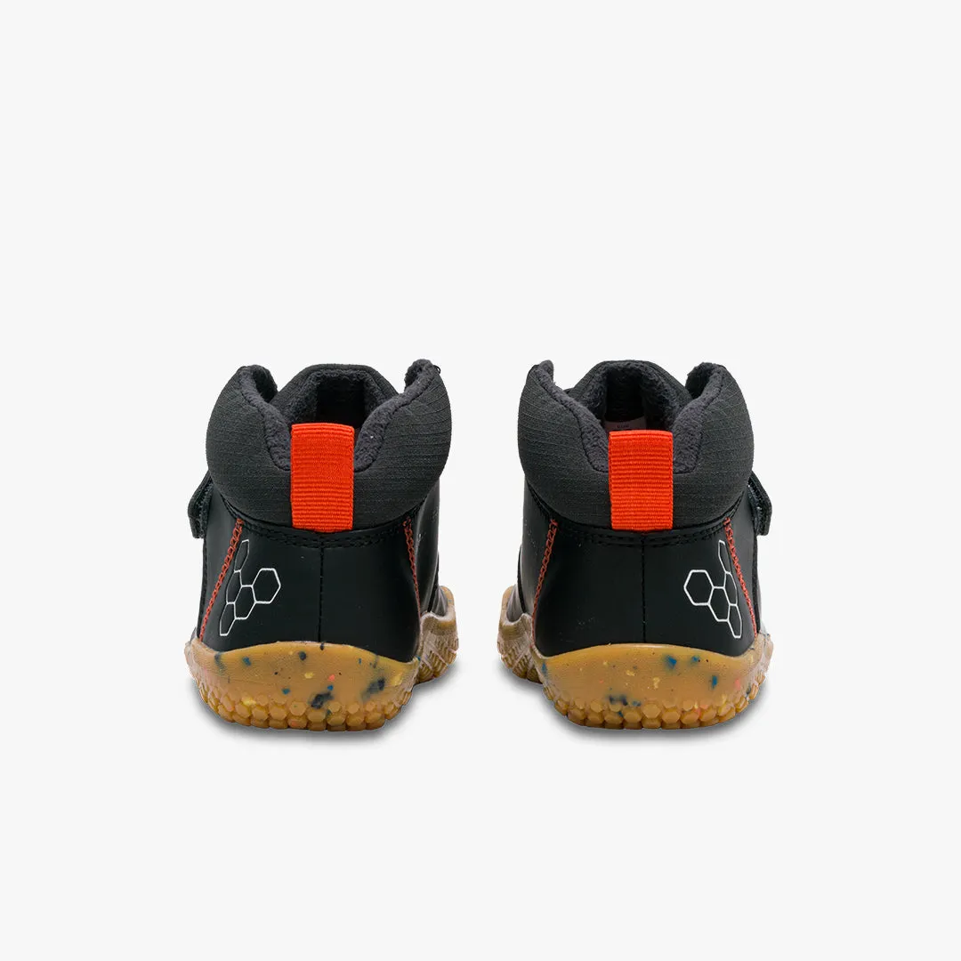 Vivobarefoot Primus Ludo Hi Kids  Obsidian