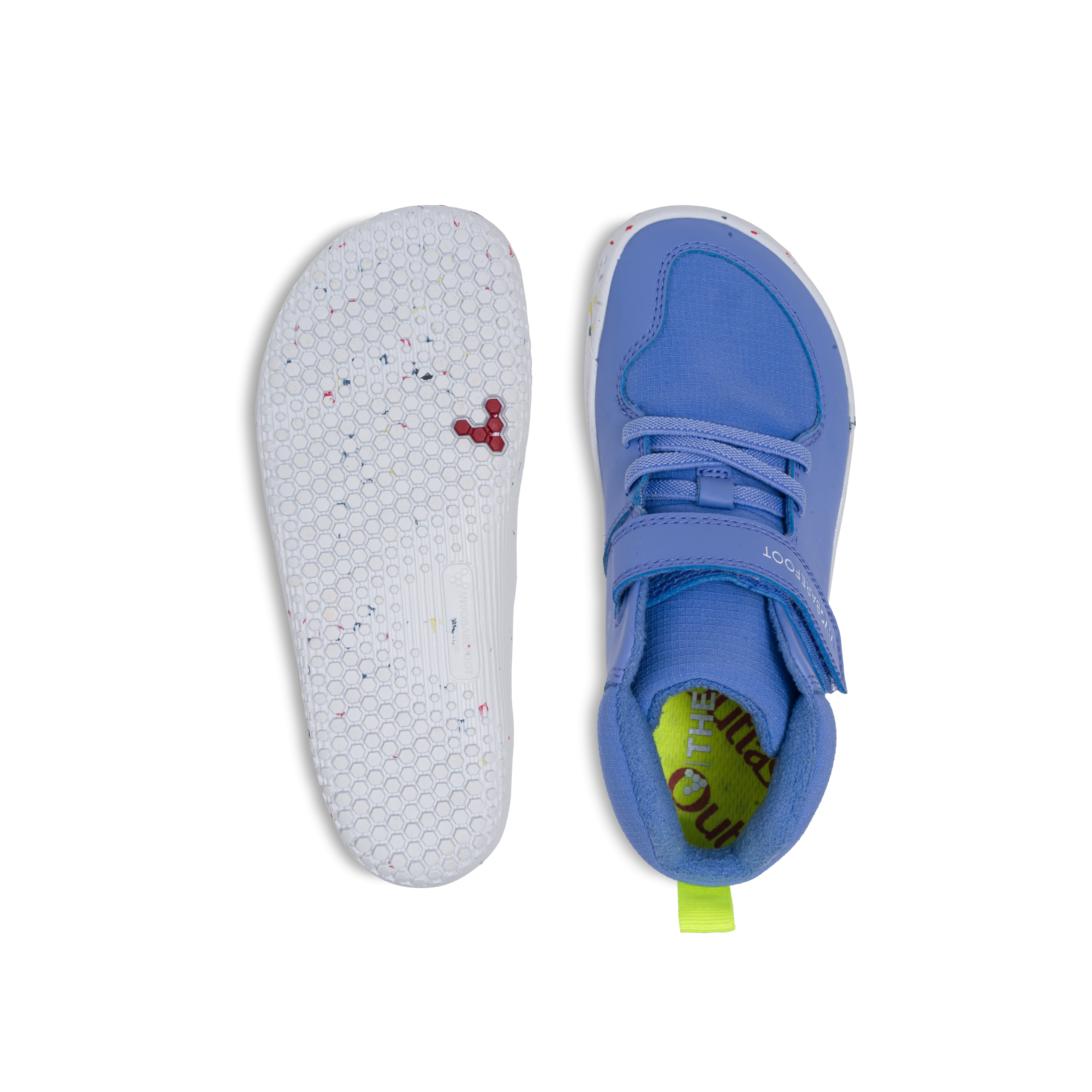 Vivobarefoot Primus Ludo Hi Kids  Vivid Blue