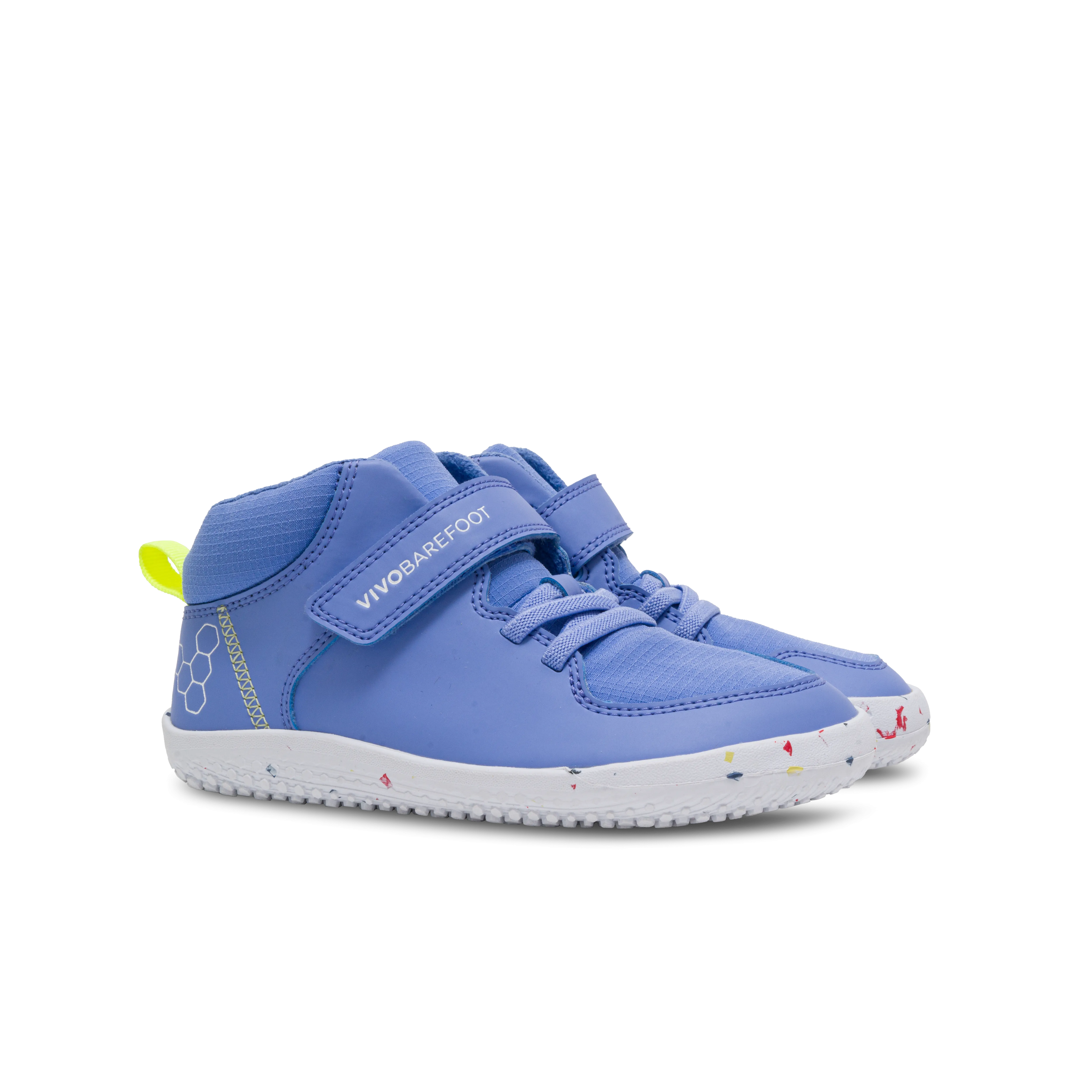 Vivobarefoot Primus Ludo Hi Kids  Vivid Blue