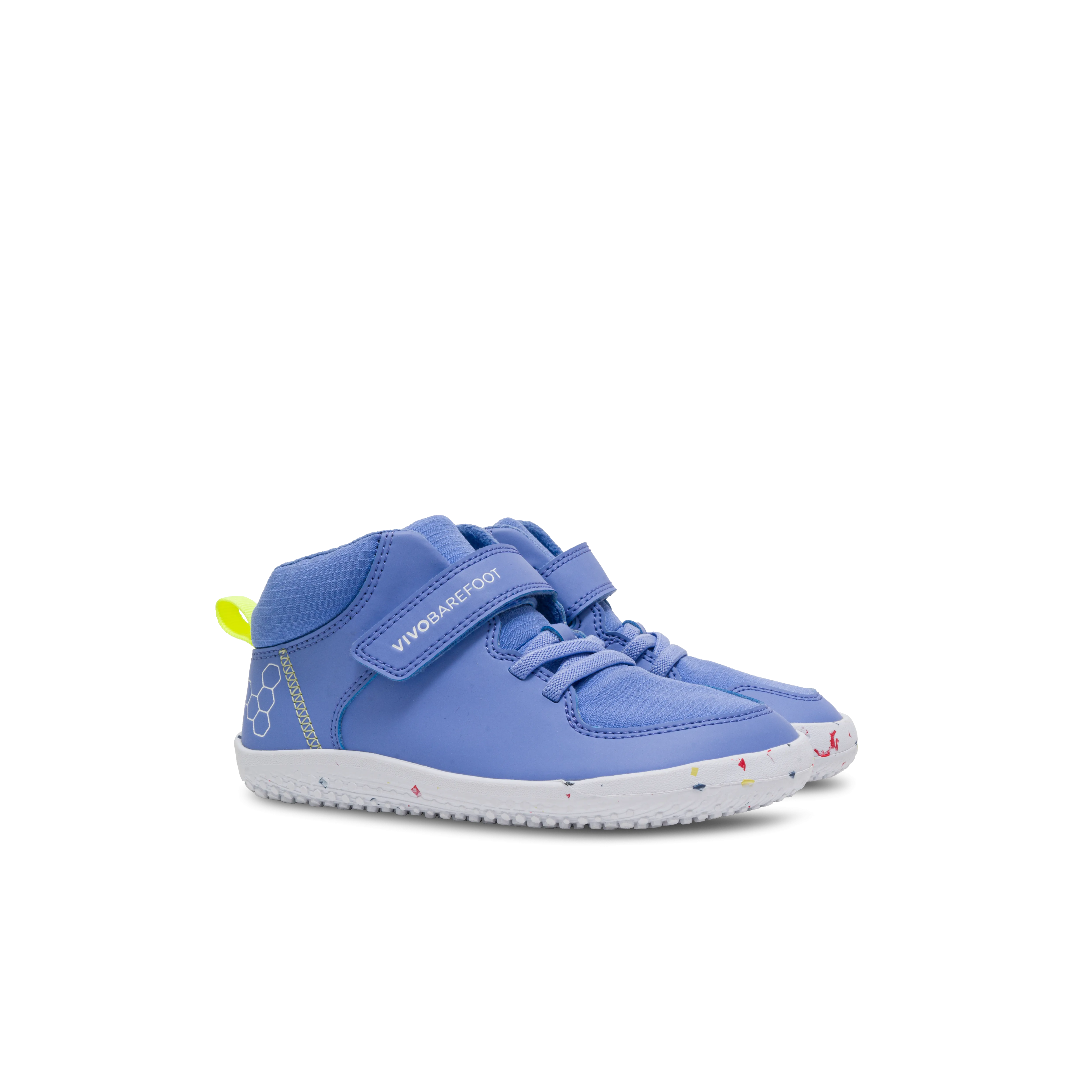 Vivobarefoot Primus Ludo Hi Preschool  Vivid Blue