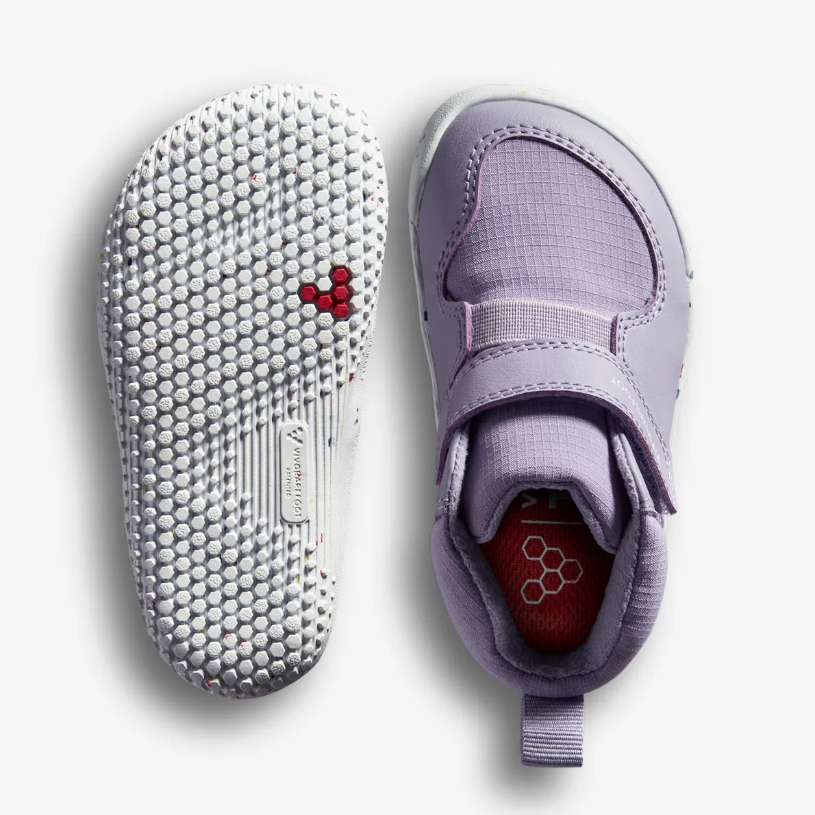 Vivobarefoot Primus Ludo Hi Toddlers  Lilac