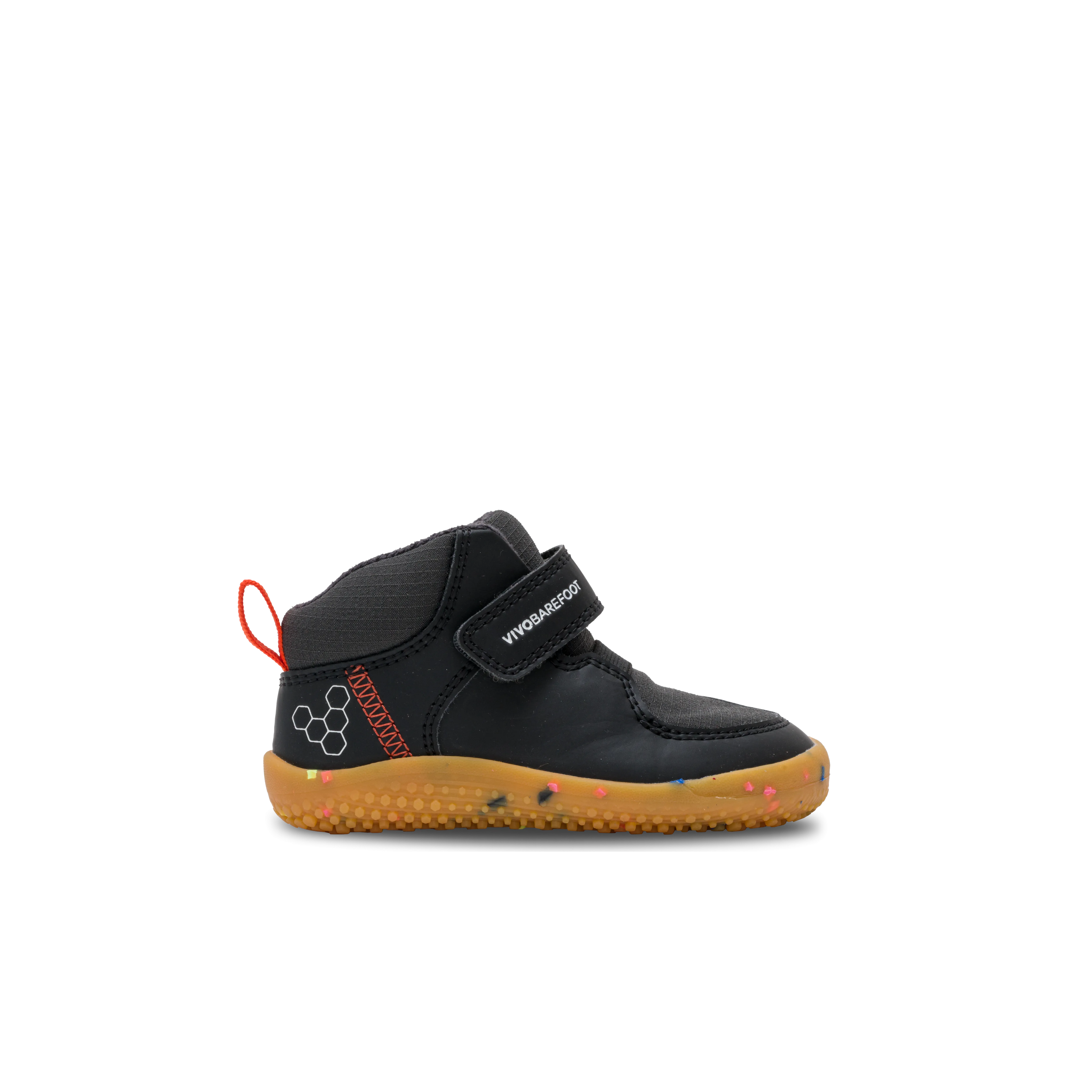 Vivobarefoot Primus Ludo Hi Toddlers  Obsidian