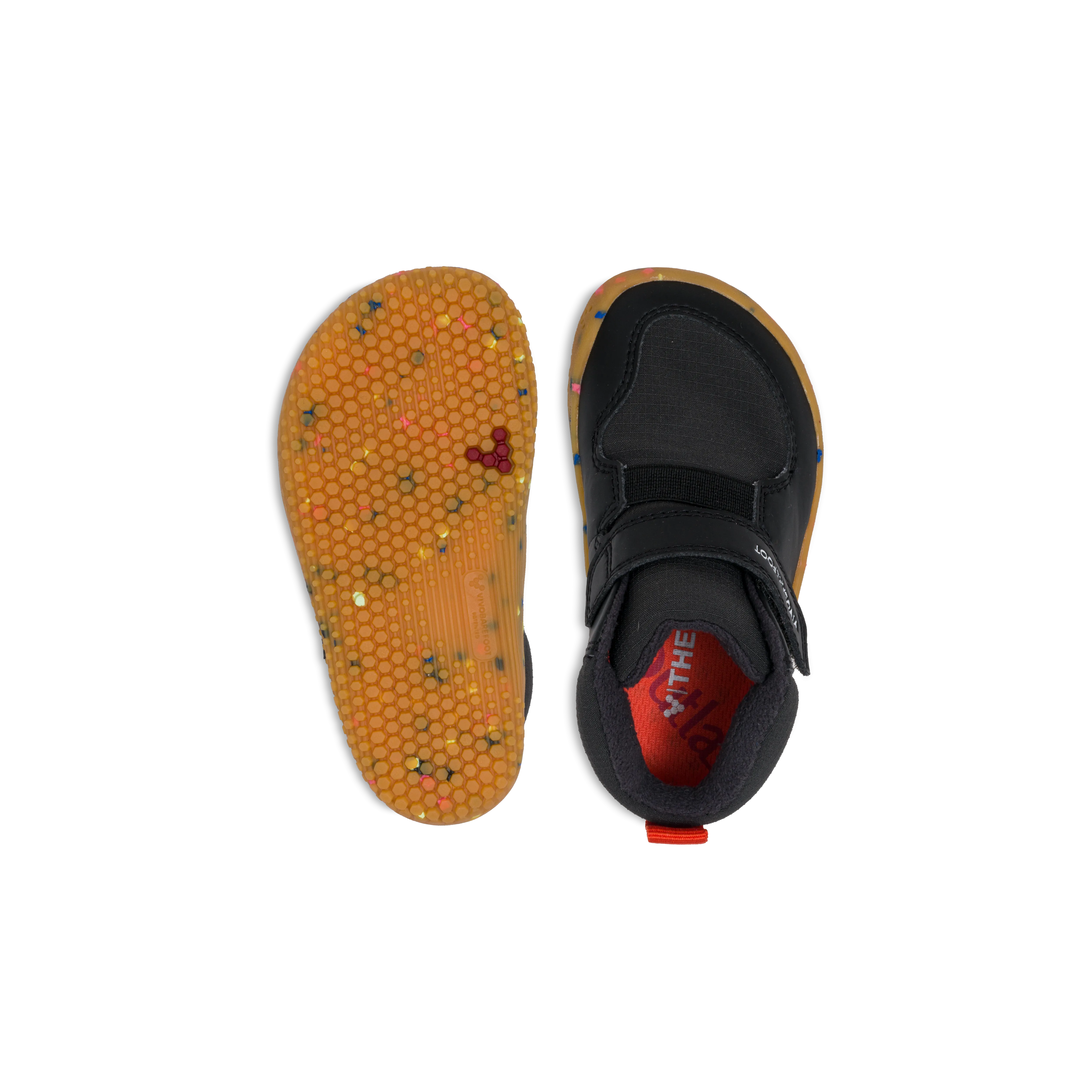 Vivobarefoot Primus Ludo Hi Toddlers  Obsidian