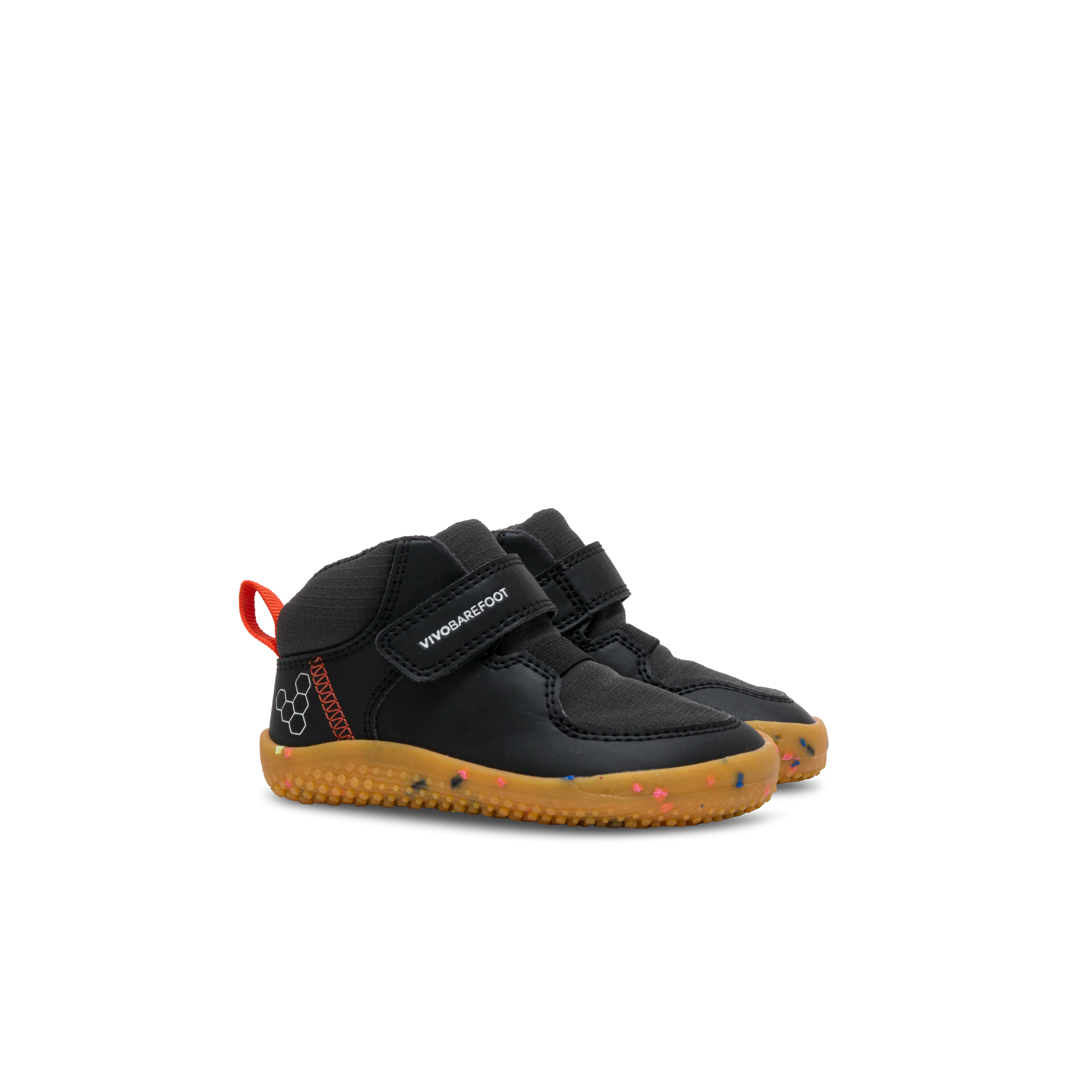 Vivobarefoot Primus Ludo Hi Toddlers  Obsidian