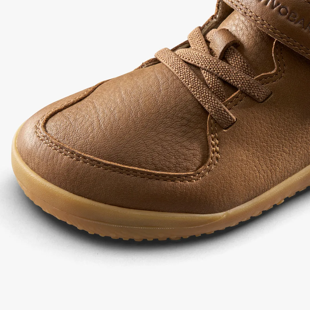 Vivobarefoot Primus Ludo Hi Winterised Kids  Acorn