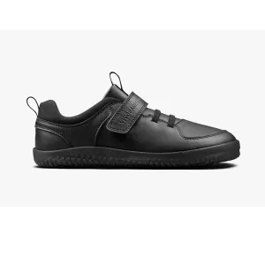 Vivobarefoot Primus Ludo School Animal-Free Juniors  Obsidian