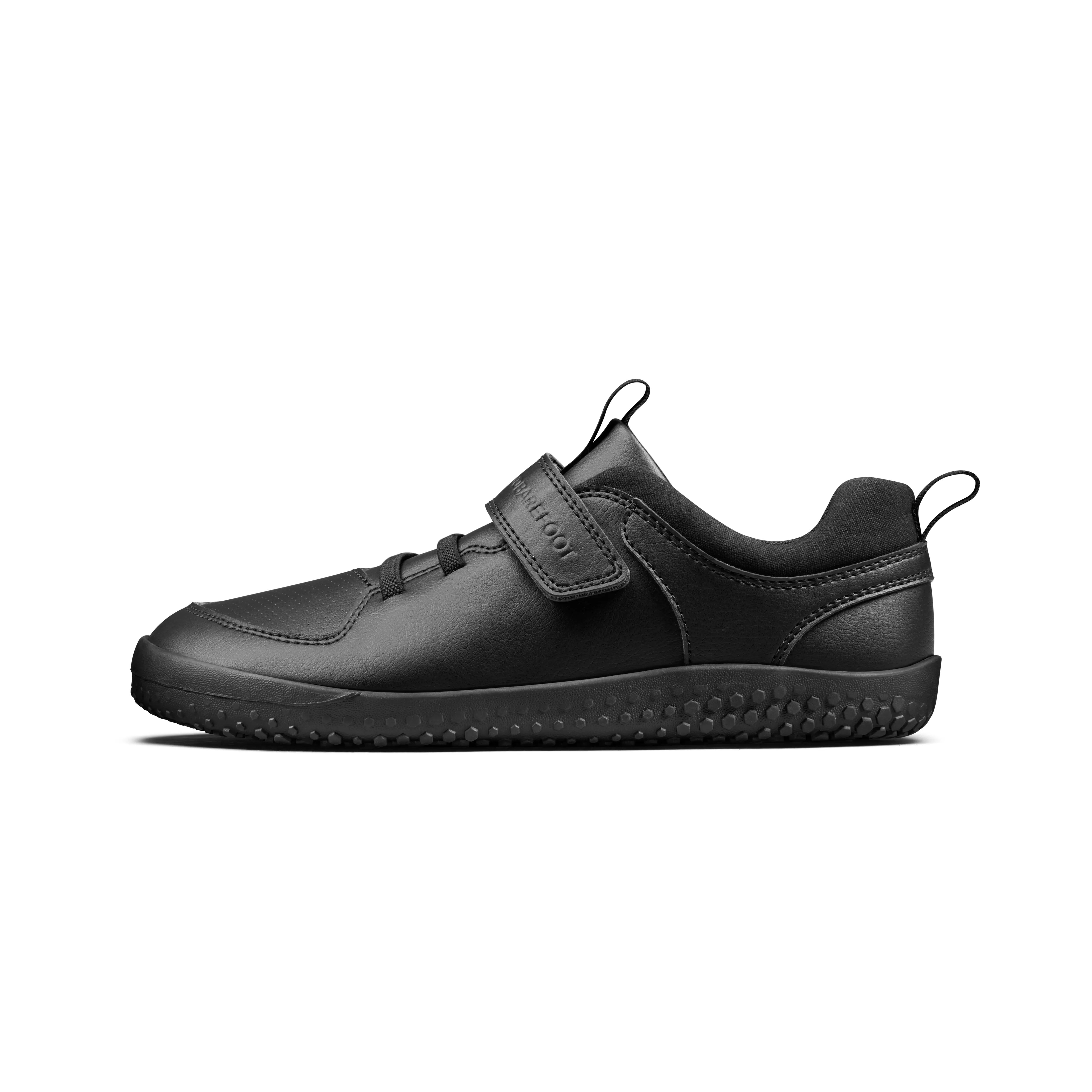 Vivobarefoot Primus Ludo School Animal-Free Juniors  Obsidian