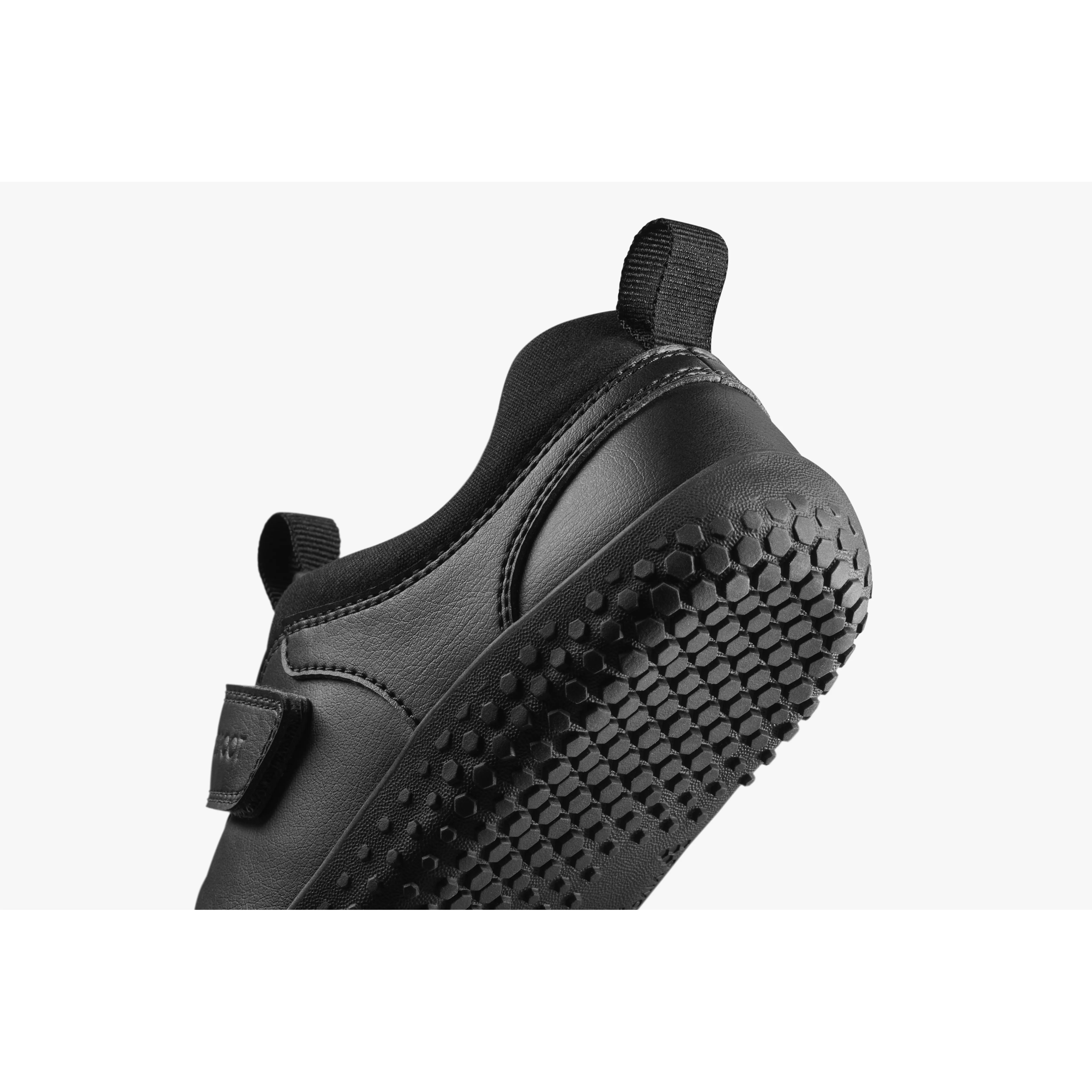 Vivobarefoot Primus Ludo School Animal-Free Juniors  Obsidian