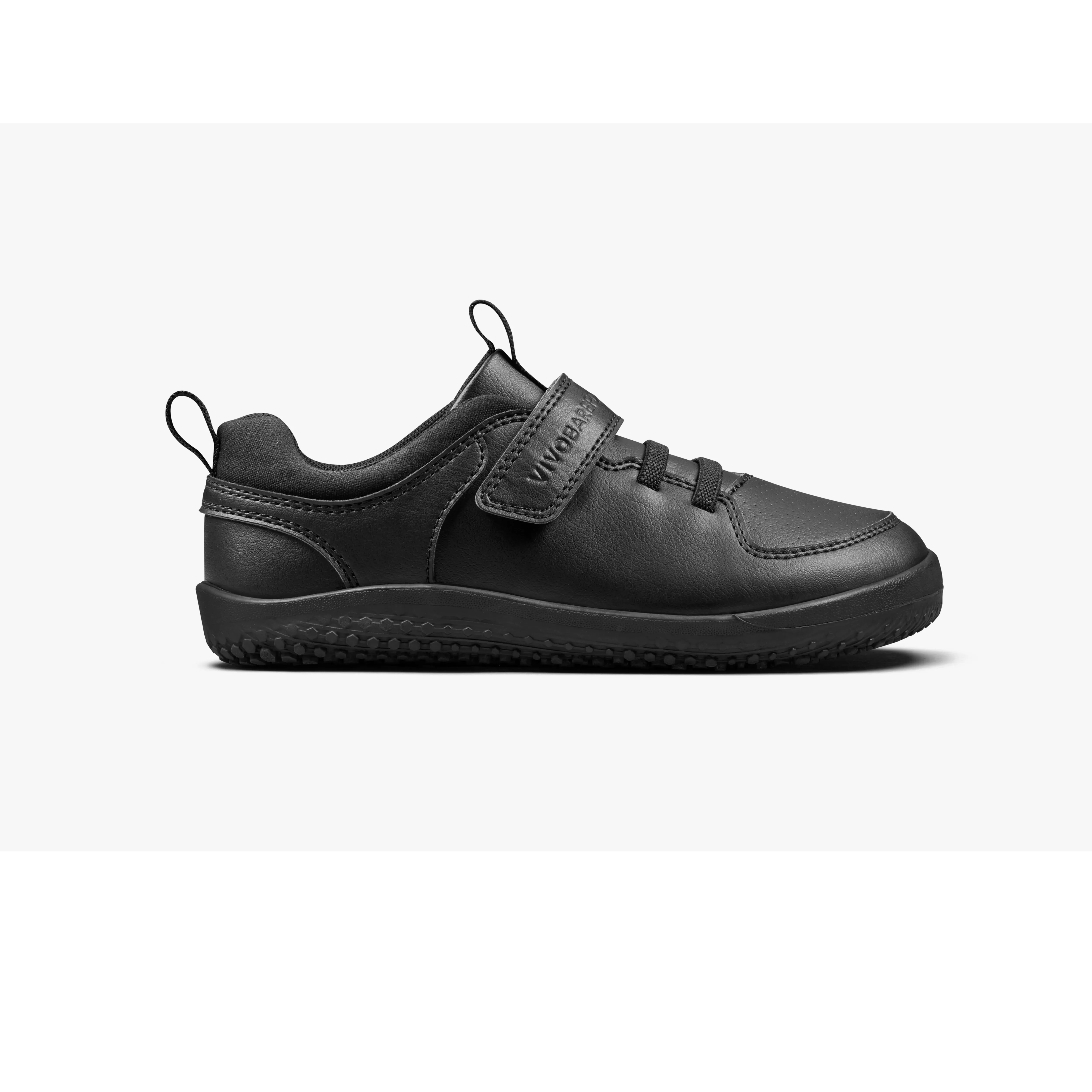 Vivobarefoot Primus Ludo School Animal-Free Kids  Obsidian