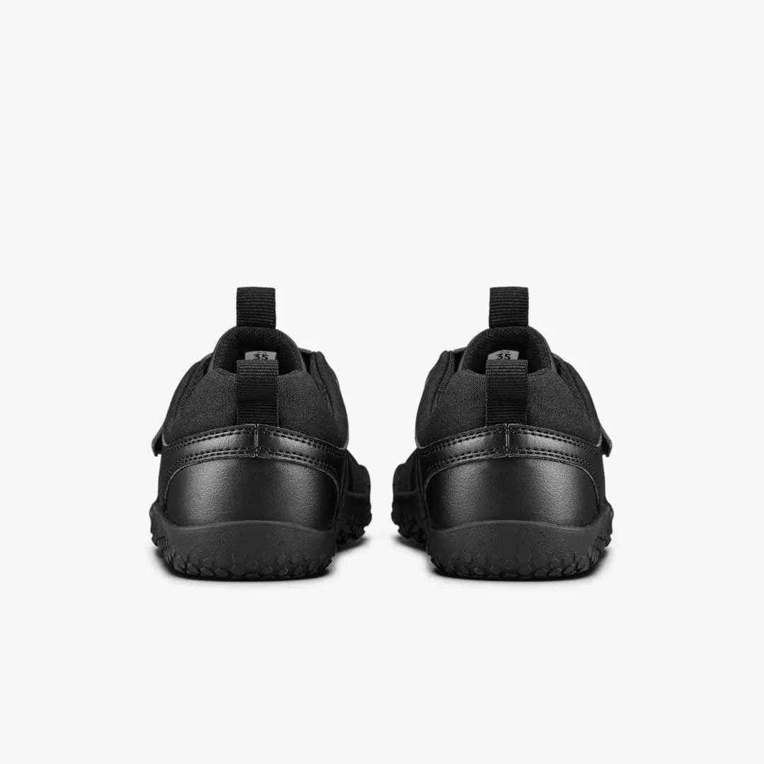 Vivobarefoot Primus Ludo School Animal-Free Preschool  Obsidian